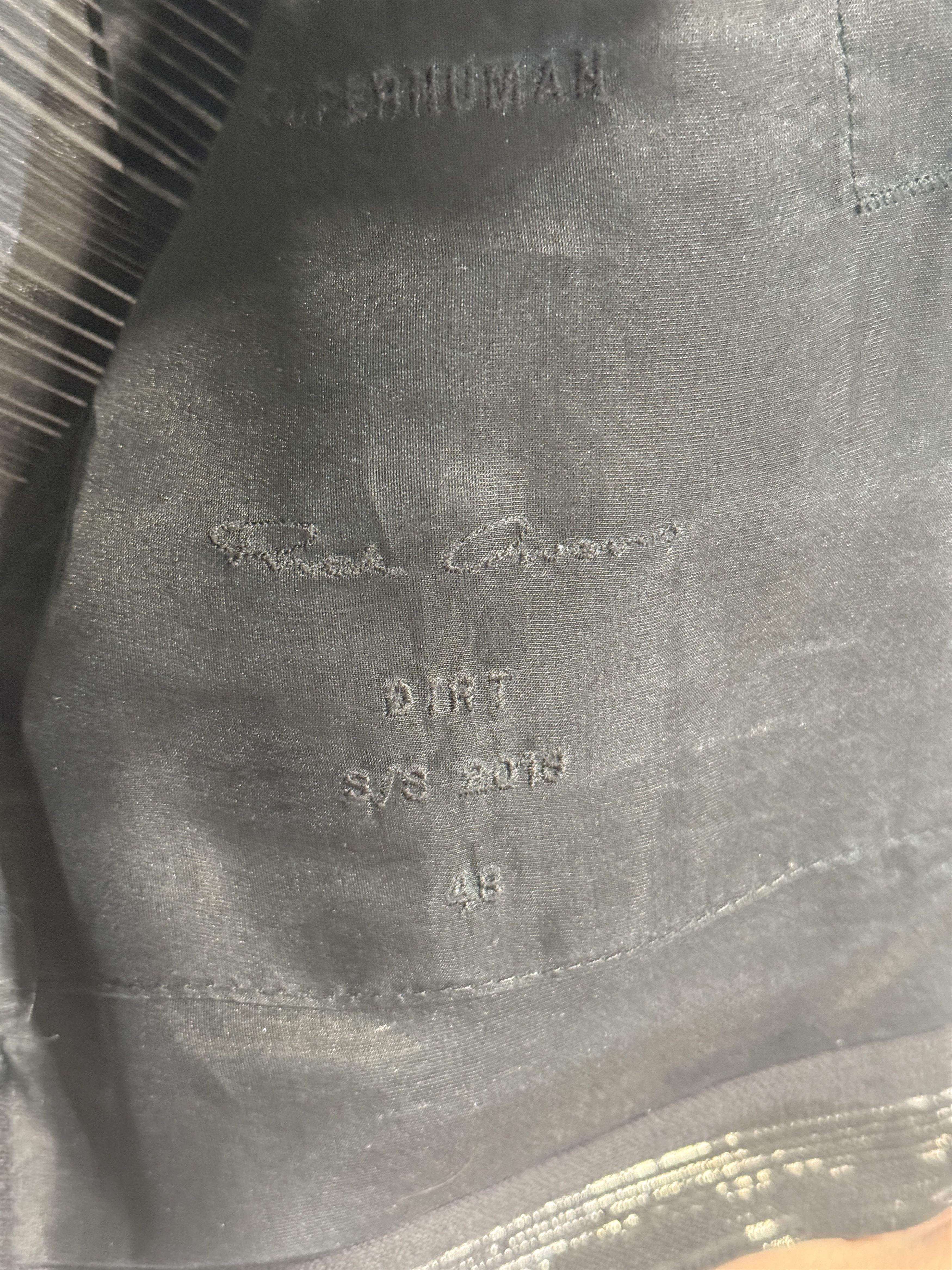 Rick Owens SS18 Dirt Cropped Blazer Size 48R - 4 Thumbnail