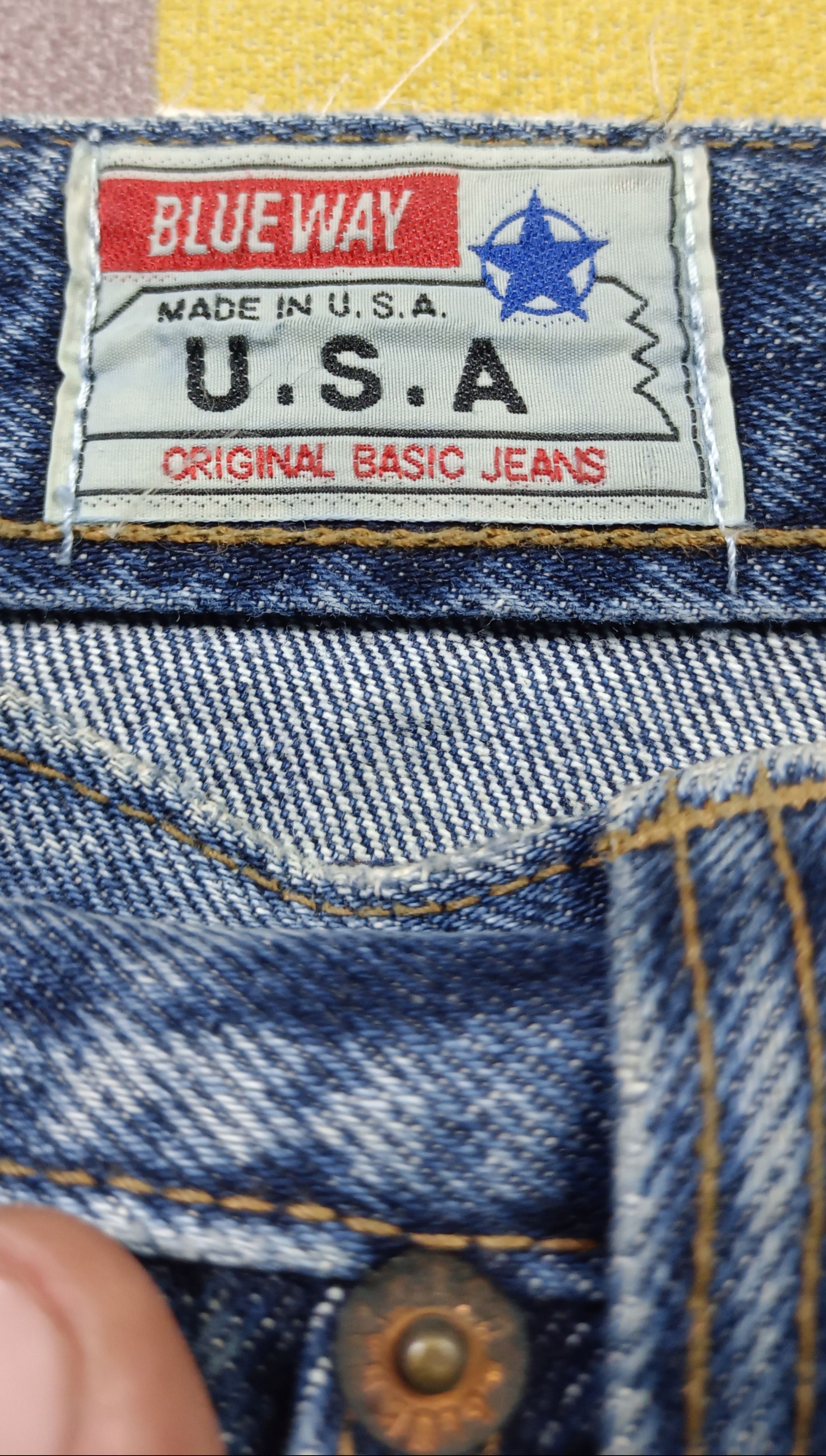Japanese Brand Blue Way Saipan USA Jeans Size US 32 / EU 48 - 6 Thumbnail