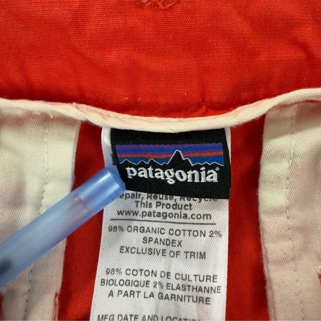 Patagonia Patagonia Women's Sz 8 (30x26) US Red Stretch All-Wear Capri Size 30" / US 8 / IT 44 - 3 Thumbnail