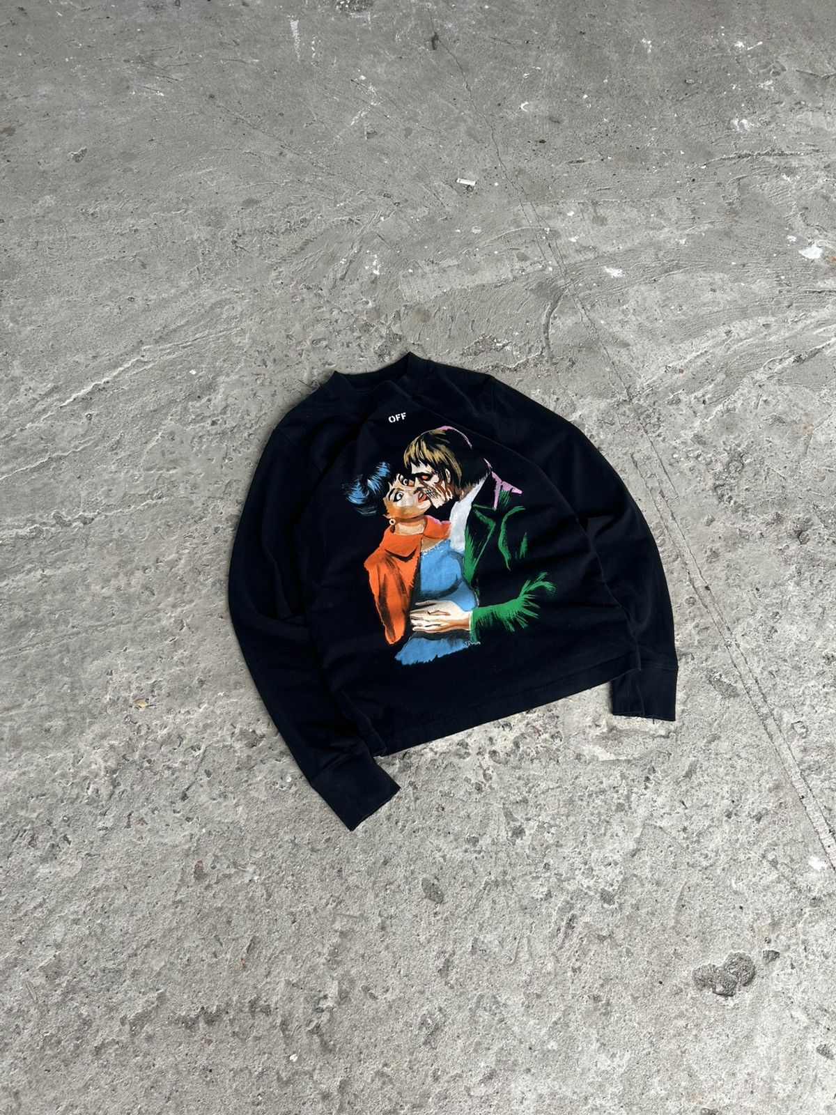 Off-White Off-White “Vampire Kiss” Impressionism Arrows LongSleeve Size US S / EU 44-46 / 1 - 3 Thumbnail