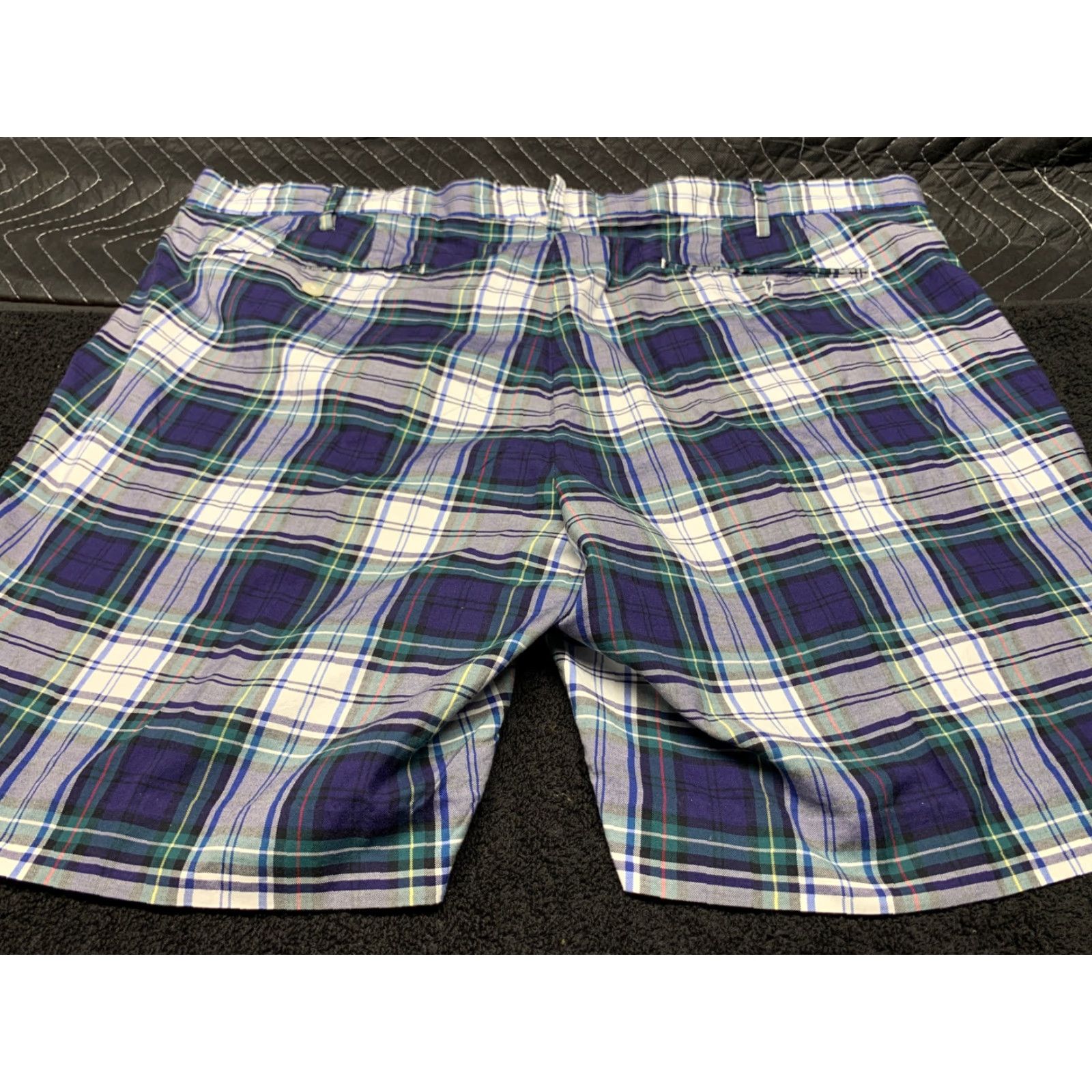 Polo Ralph Lauren Polo Ralph Lauren Mens Slim Fit Plaid Chino Shorts Size 42 Multicolor Casual Size US XL / EU 56 / 4 - 4 Thumbnail