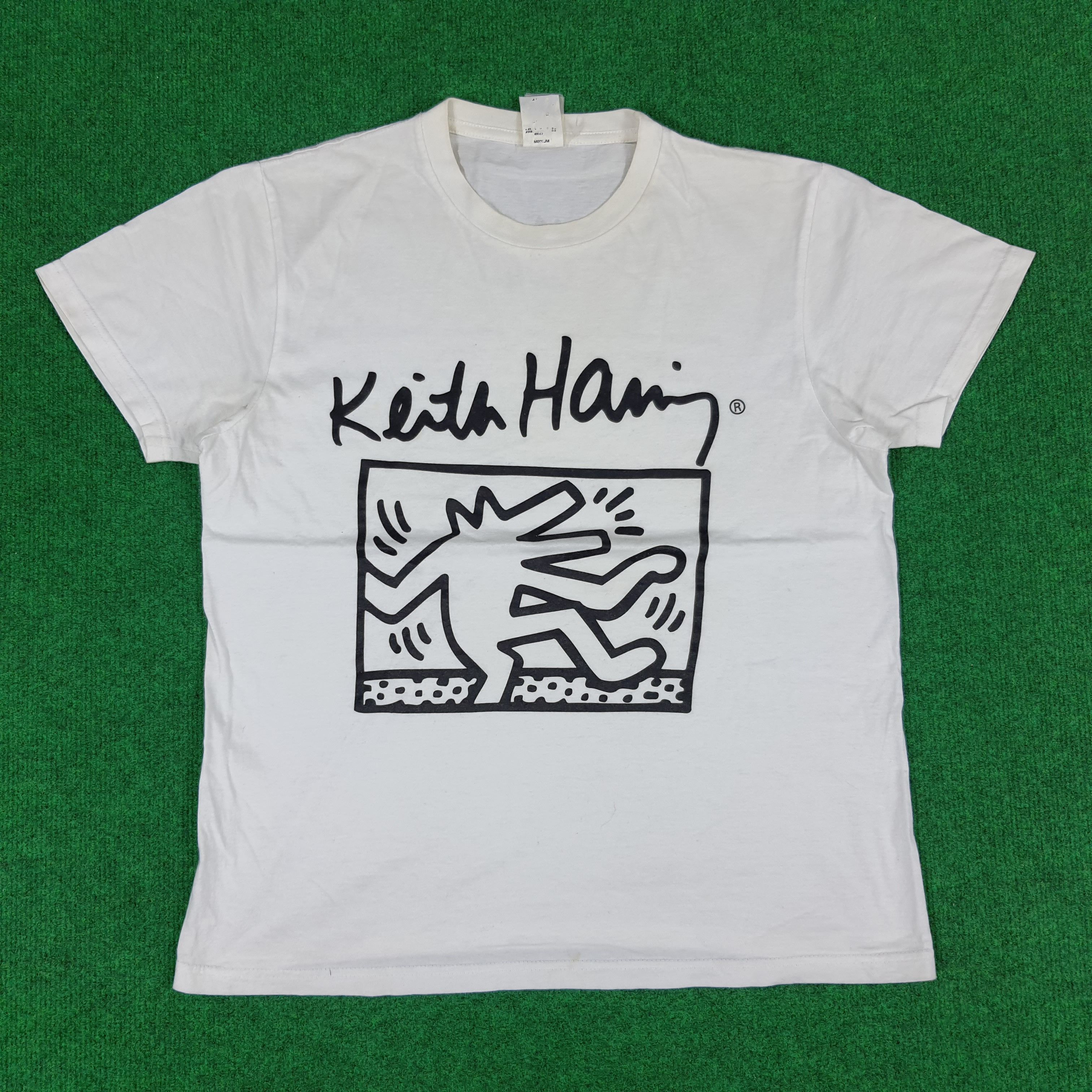 Keith Haring Vintage Keith Haring Art Streetwear T-shirt Size US M / EU 48-50 / 2 - 1 Thumbnail