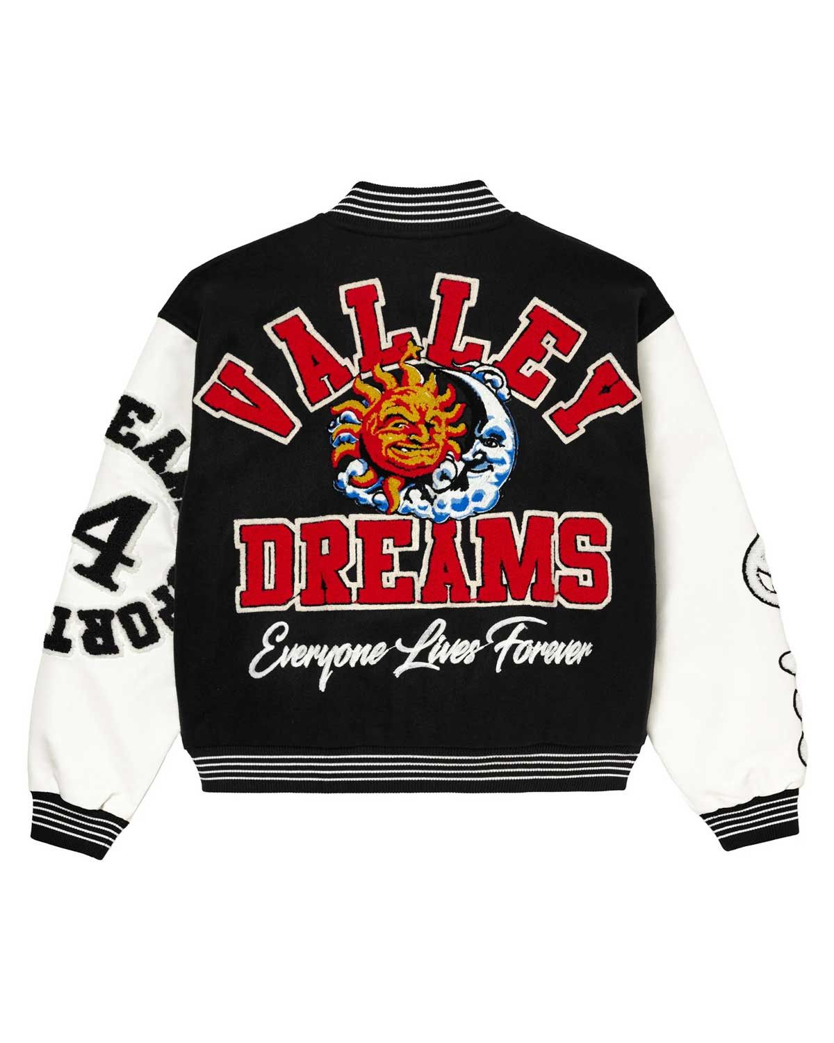 Forever Alumni Varsity Jacket Black