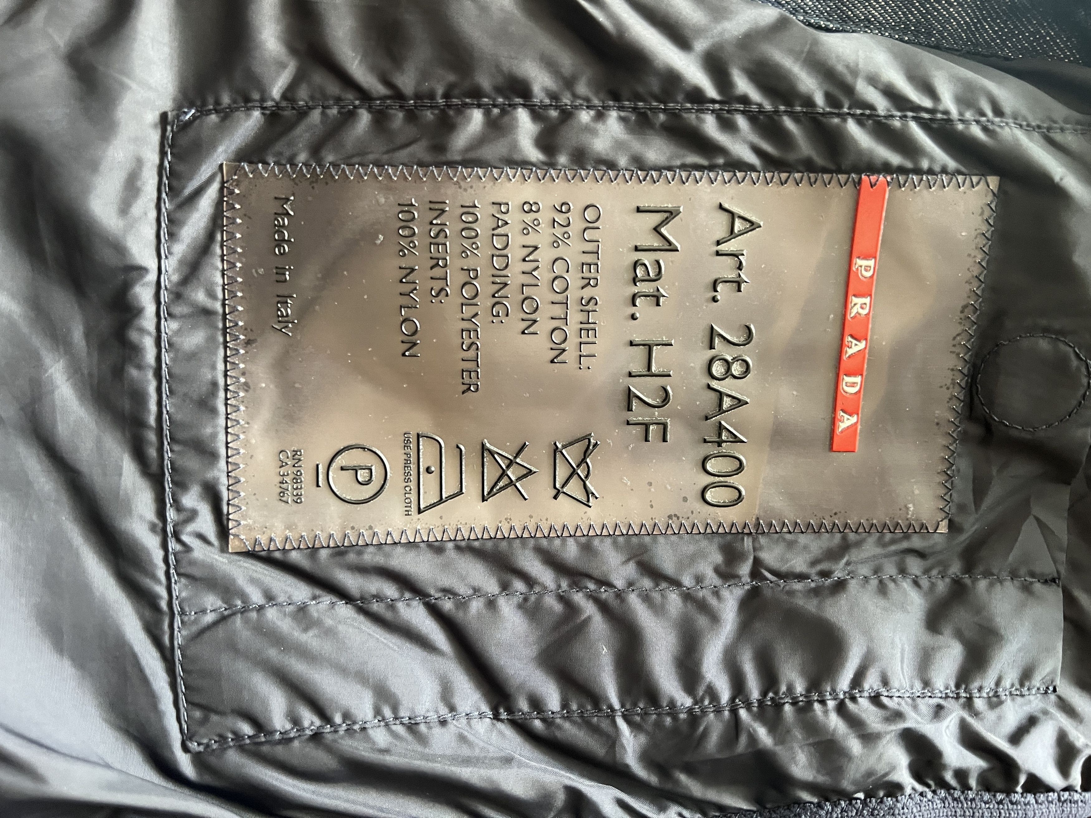 Prada Prada denim Ski padded jacket Size US S / EU 44-46 / 1 - 8 Thumbnail