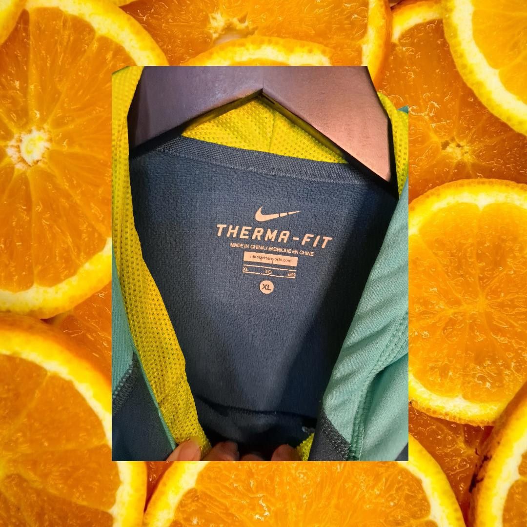 Nike Nike Therma-Fit Hooded Blue Sweatshirt with Thumb Holes in S Size US XL / EU 56 / 4 - 4 Thumbnail