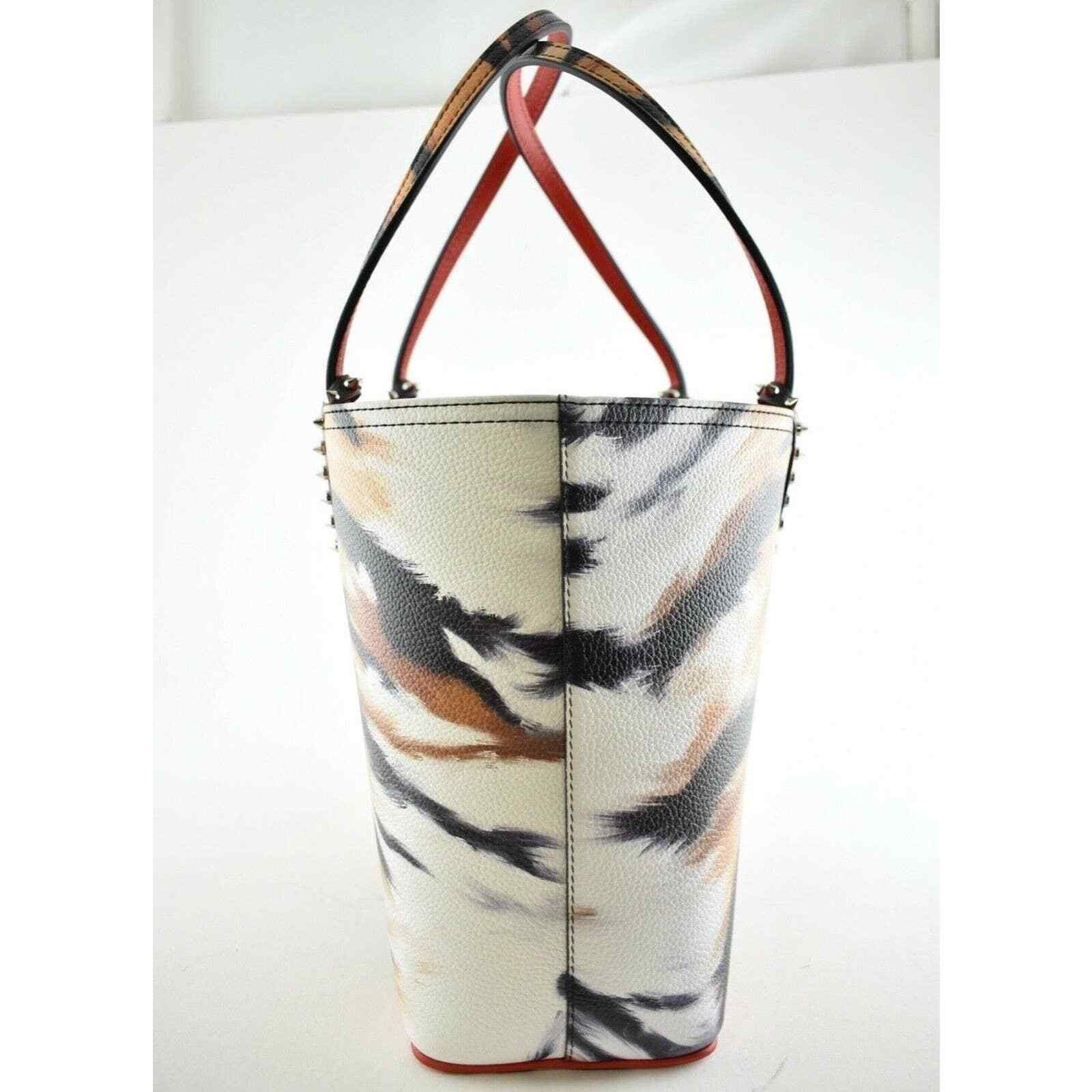 Christian Louboutin Christian Louboutin Cabata Bengale Leather Tote Shoulder Bag Size ONE SIZE - 7 Thumbnail
