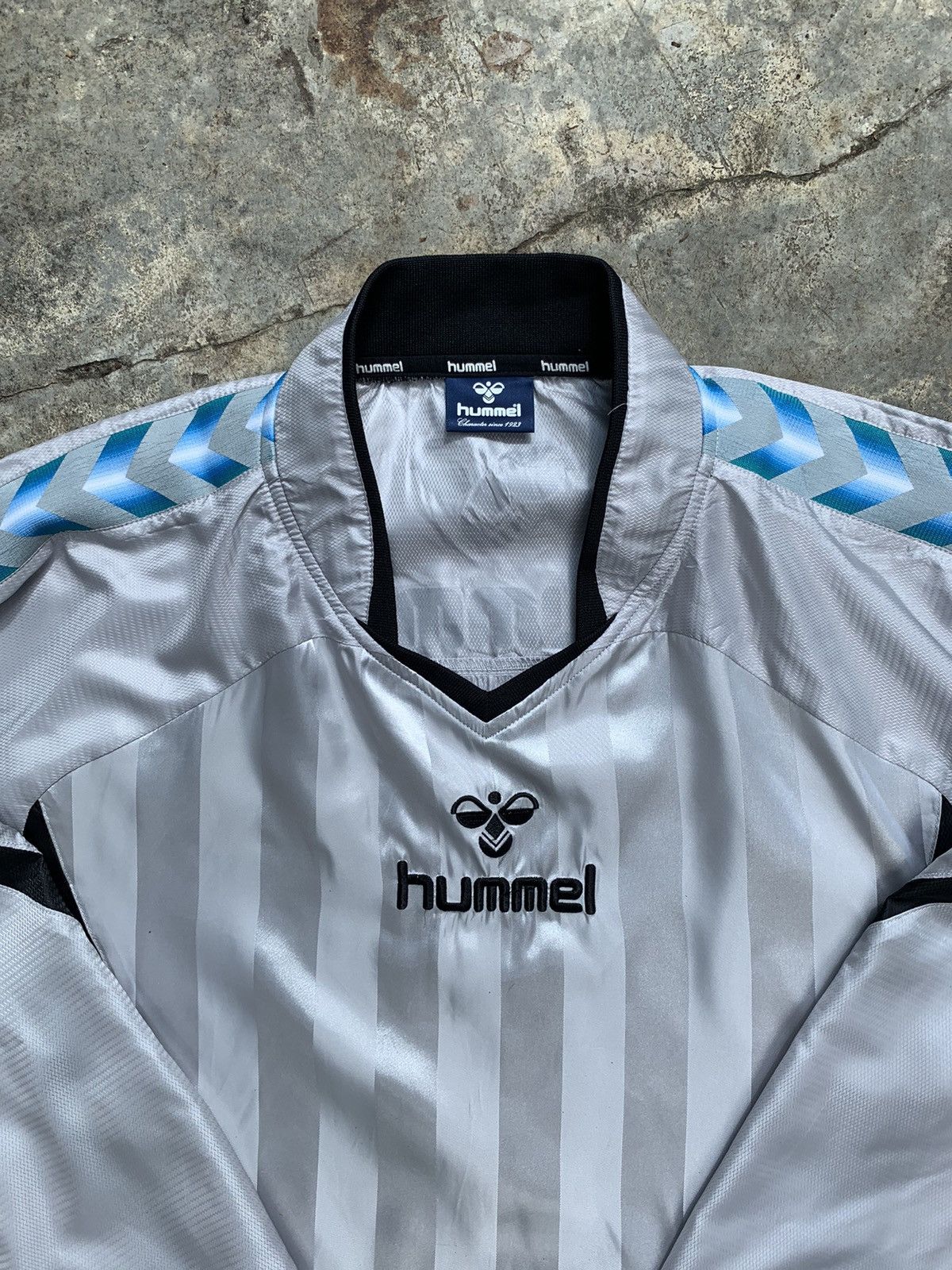 Hummel Vintage Hummel Germany Blokecore Football Jacket Size US L / EU 52-54 / 3 - 2 Thumbnail
