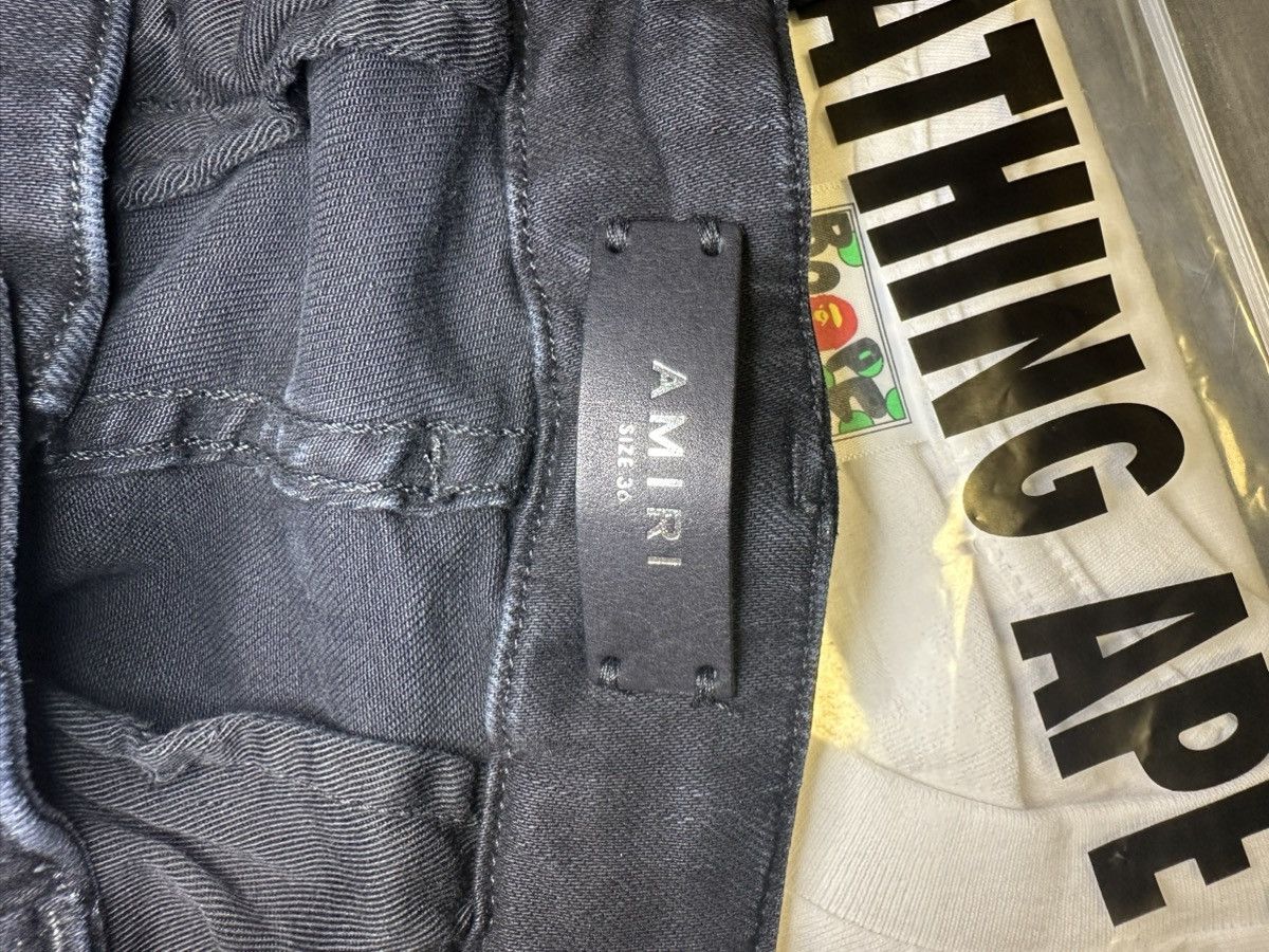 Amiri AMIRI Black Tactical Cargo Jeans Retails at $1300 Size US 36 / EU 52 - 10 Thumbnail