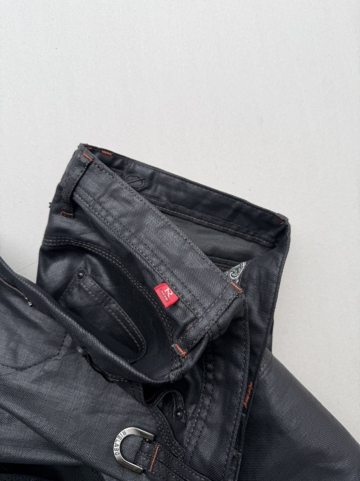 Japanese Brand Rielabo lace up flare jeans Size US 29 - 4 Thumbnail