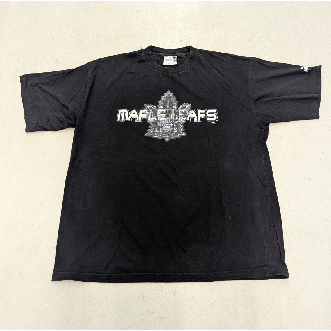 NHL × Puma × Vintage Vintage Late 90s Toronto Maple Leafs NHL Puma t-shirt Size US XXL / EU 58 / 5 - 1 Thumbnail