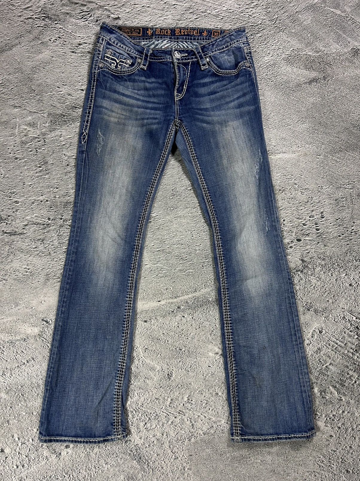Rock Revival Rock Revival vintage blue jeans Y2K bootcut Size US 30 / EU 46 - 6 Thumbnail