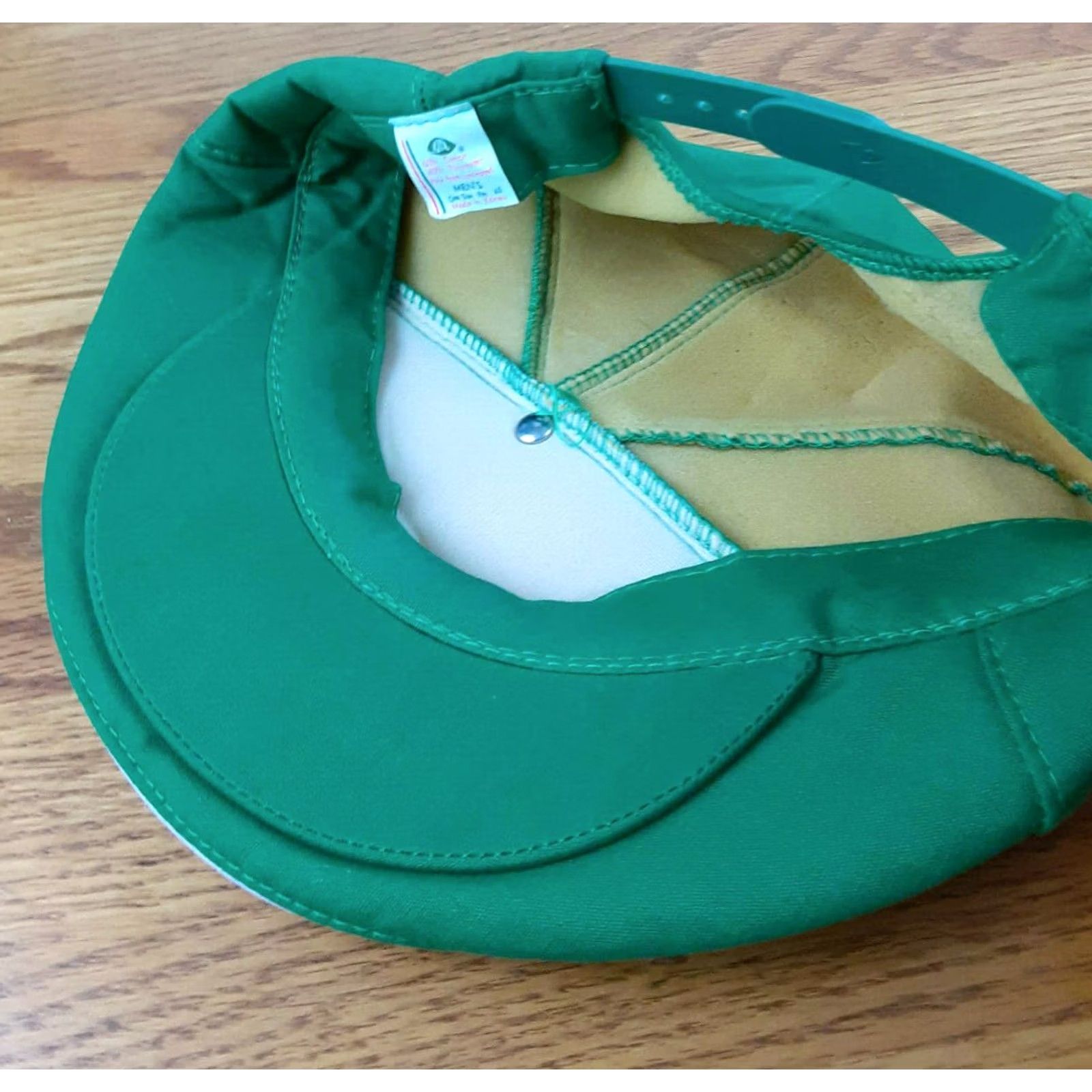 Vintage Vintage Irish Open 1983 Cabbie-Newsboy Golf Snapback Green White Size ONE SIZE - 5 Thumbnail