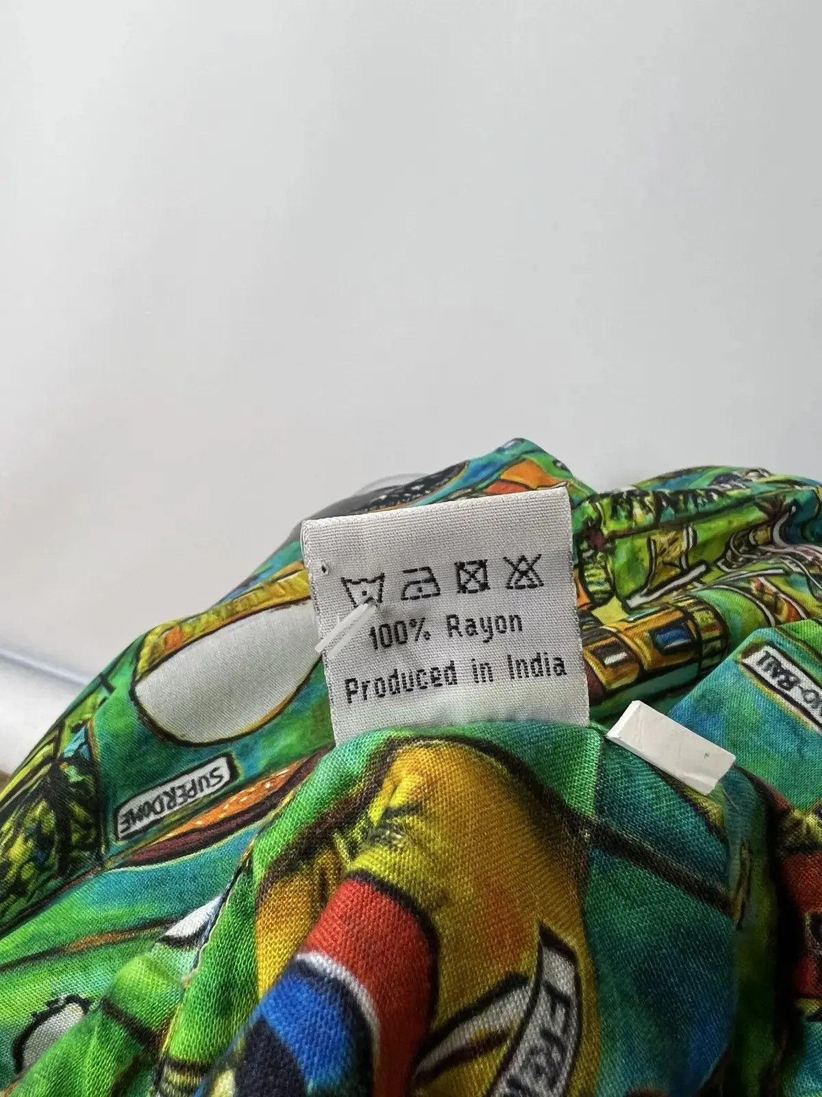 Vintage vintage crazy shirt 90’s Size US L / EU 52-54 / 3 - 4 Thumbnail