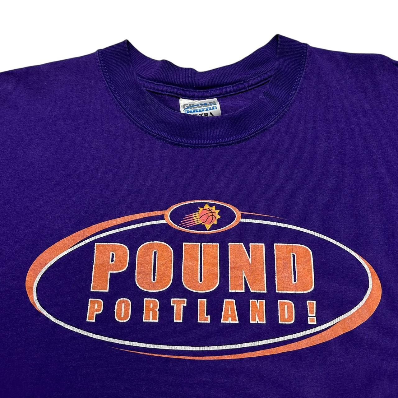 NBA × Vintage Y2K Phoenix Suns Playoffs Portland T-Shirt Size US XL / EU 56 / 4 - 4 Thumbnail