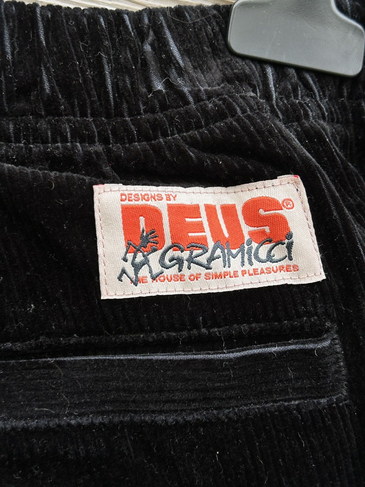 Gramicci Gramicci x Deus Ex Machina Long Corduroy Velvet Pants Black Size US 34 / EU 50 - 7 Thumbnail