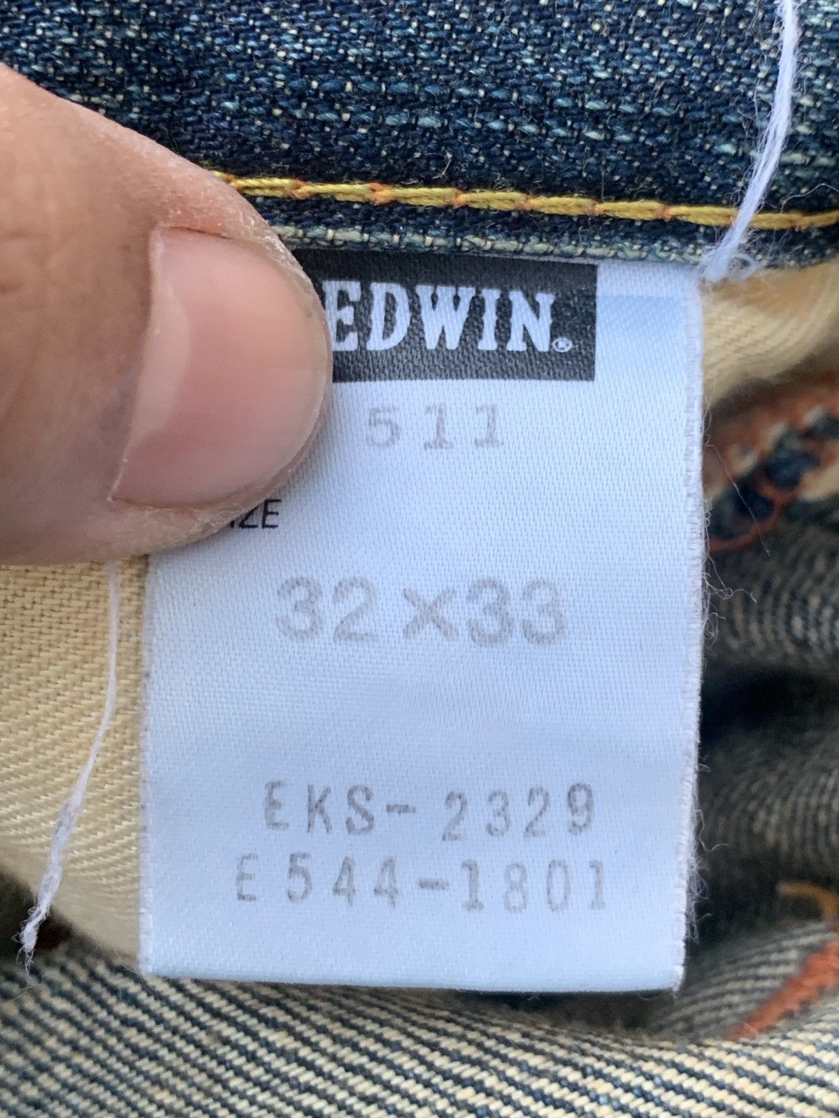 Edwin Vintage Edwin 511 Flare Denim (Non-Selvedge) Size US 35 - 9 Thumbnail