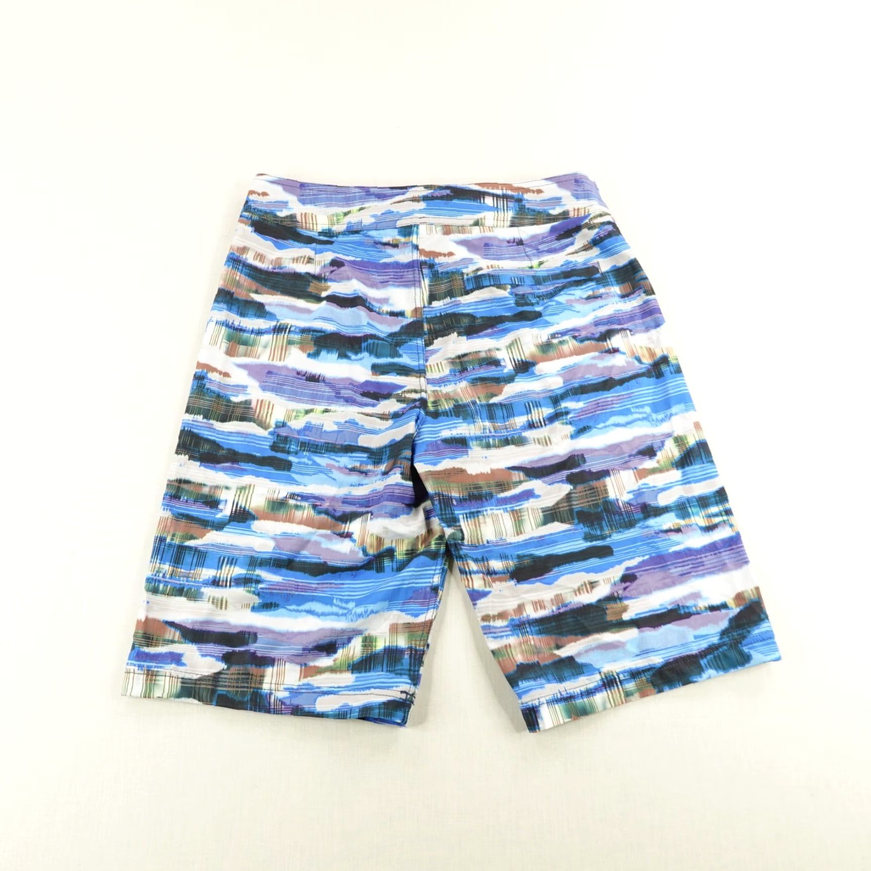 Prana Prana Board Shorts Mens 30 Blue Abstract Sediment Bathing Suit Swim Trunks Surf Size US 30 / EU 46 - 6 Thumbnail