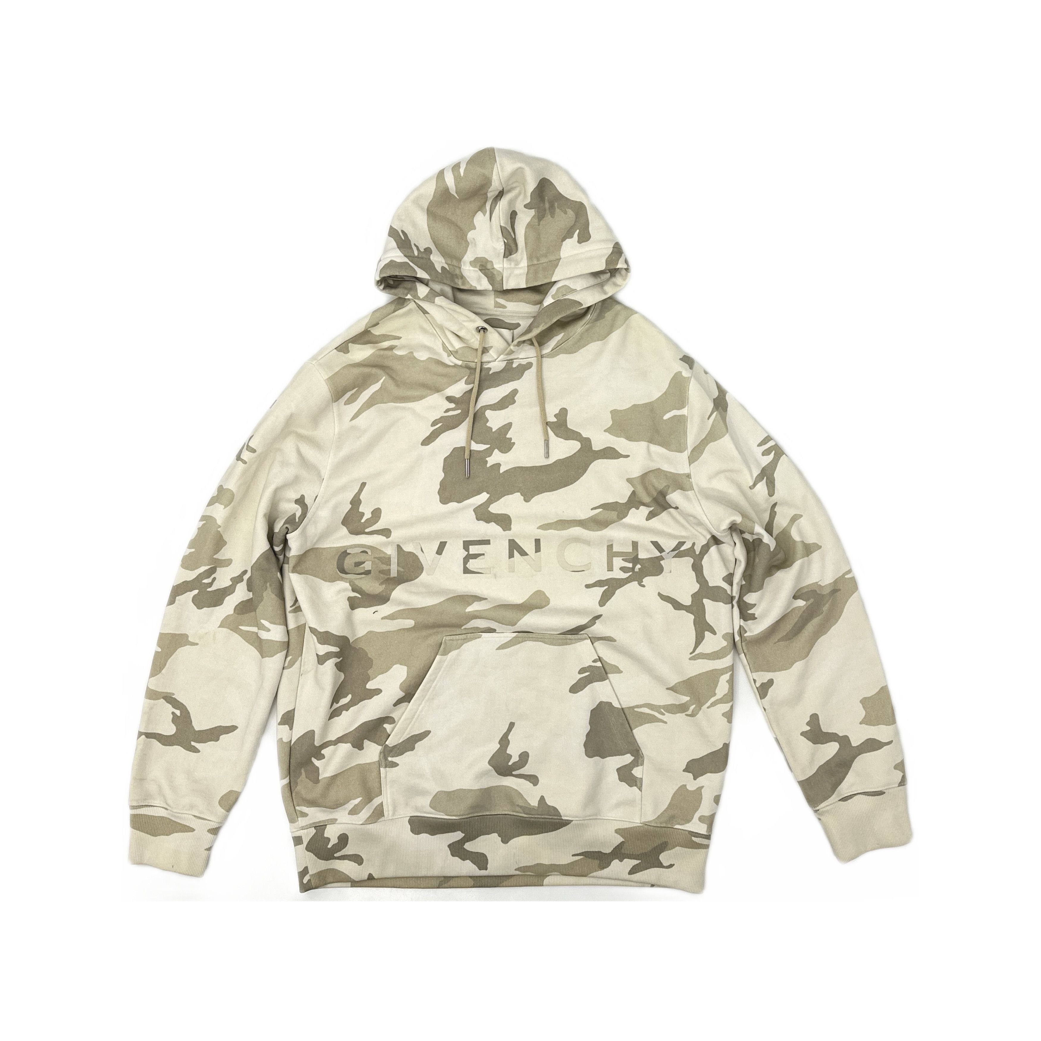 Givenchy Givenchy Camo Logo Hoodie Size XL Size US XL / EU 56 / 4 - 1 Thumbnail