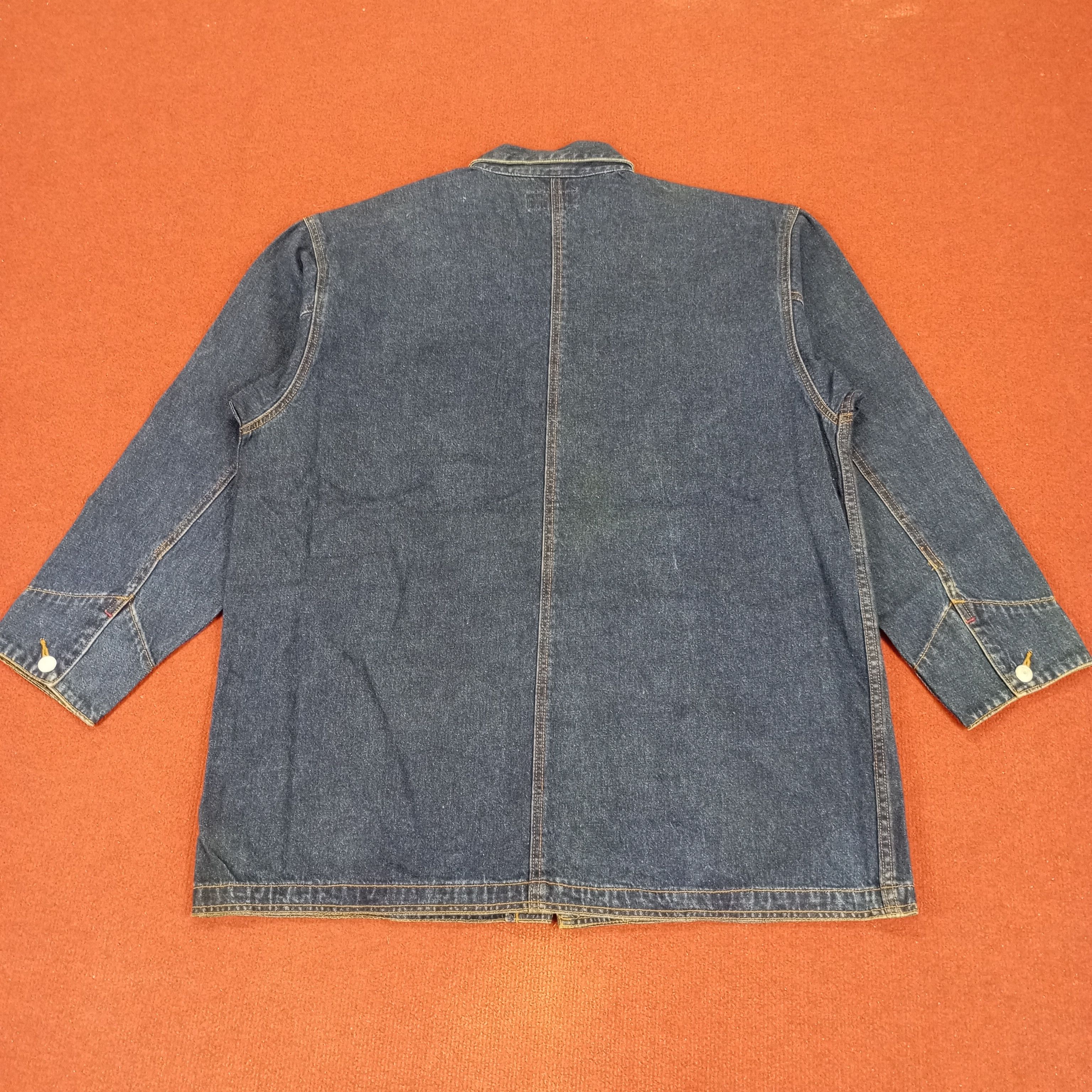 Polo Ralph Lauren × Vintage Polo Works Traditional Fashion Style Denim Jacket Size US L / EU 52-54 / 3 - 3 Thumbnail