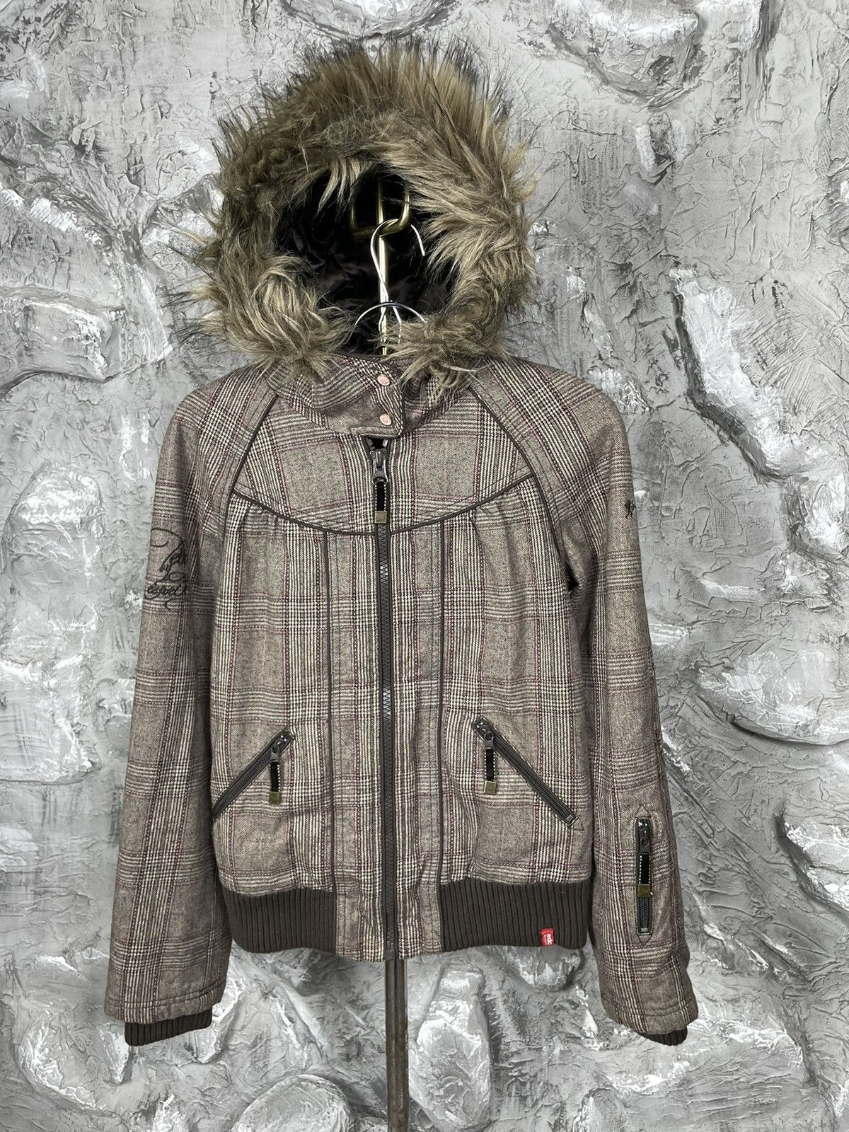If Six Was Nine × Japanese Brand × Le Grande Bleu (L.G.B.) Vintage Fur Jacket Pocket Sleeve IfSixWasNine LGB Style Size US S / EU 44-46 / 1 - 5 Thumbnail