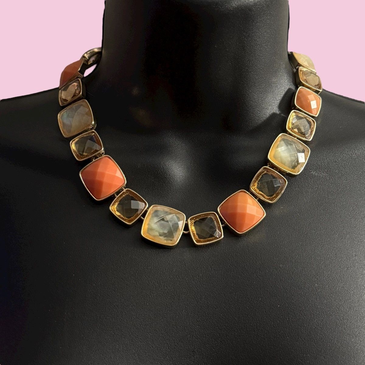 Other Vintage Ann Klein multi gemstone collar necklace Size ONE SIZE - 1 Thumbnail