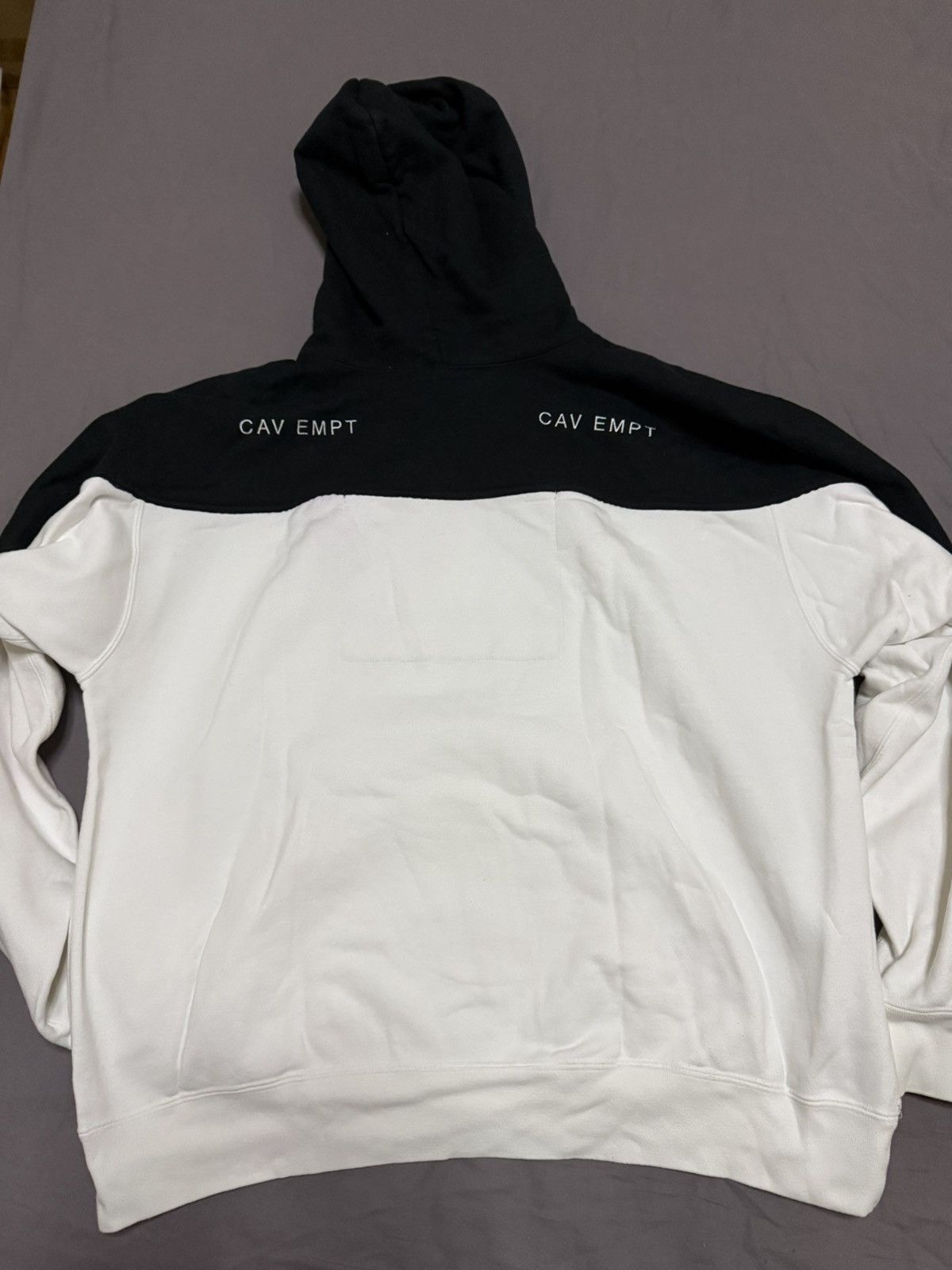 Cav Empt cav empt black white hands hoodie hood Size US XL / EU 56 / 4 - 2 Thumbnail