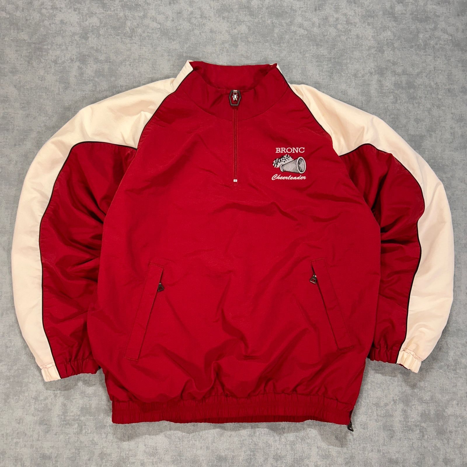 Russell Athletic VTG Russell Bronc Cheerleaders windbreaker pullover mens M Size US M / EU 48-50 / 2 - 1 Thumbnail