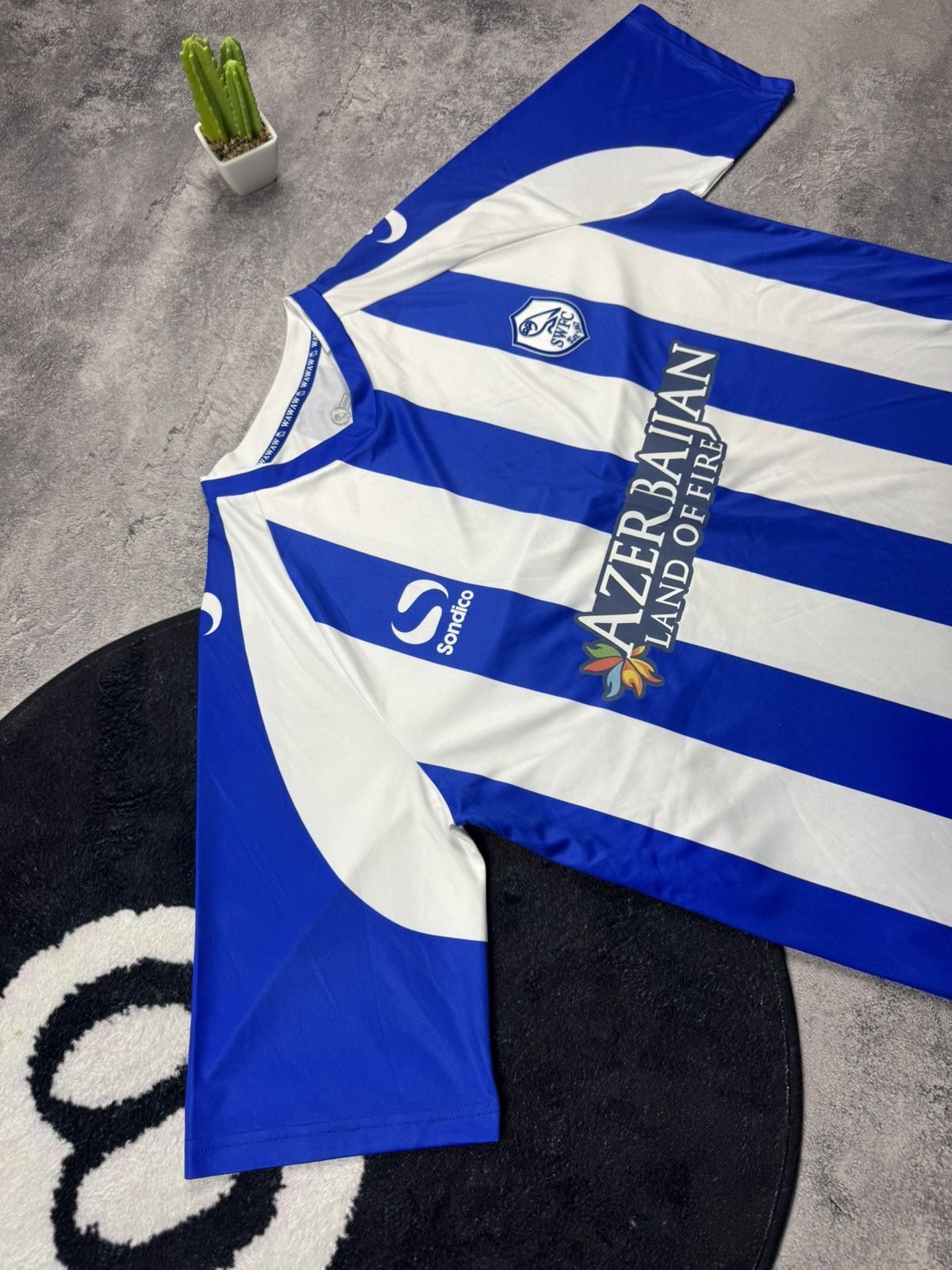 Vintage SHEFFIELD WEDNESDAY 2014/2015 FOOTBALL JERSEY HOME SONDICO Size US XL / EU 56 / 4 - 2 Thumbnail