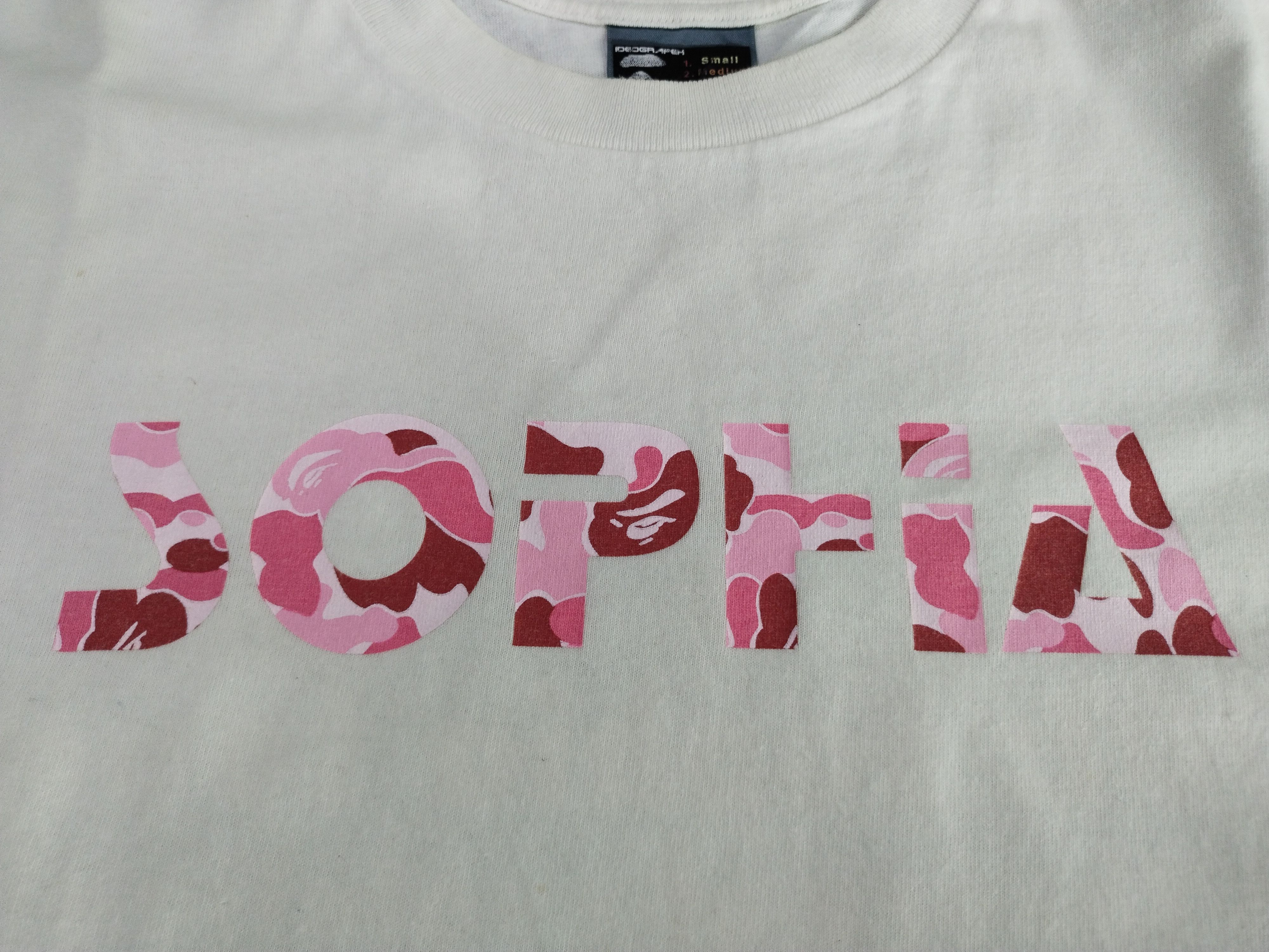 Bape Vintage Sophia Tour The Theory Of Evolution Tee Size US S / EU 44-46 / 1 - 3 Thumbnail