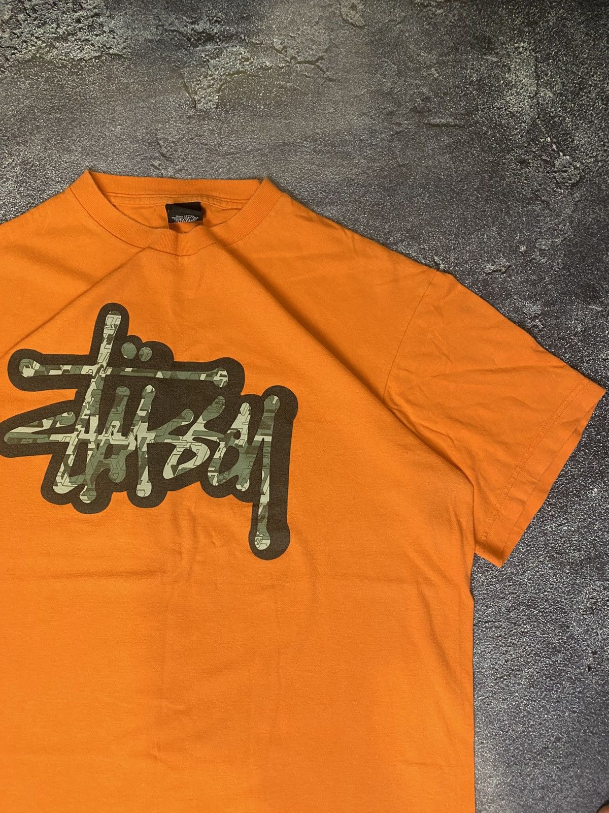 Stussy STUSSY VINTAGE BIG LOGO RARE T-SHIRT 90S made in USA Mexico Size US L / EU 52-54 / 3 - 2 Thumbnail