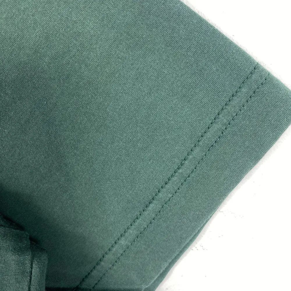 FACTOTUM Japanese Brand FACTOTUM Dark Emerald Green Minimalist Tee Size US M / EU 48-50 / 2 - 3 Thumbnail