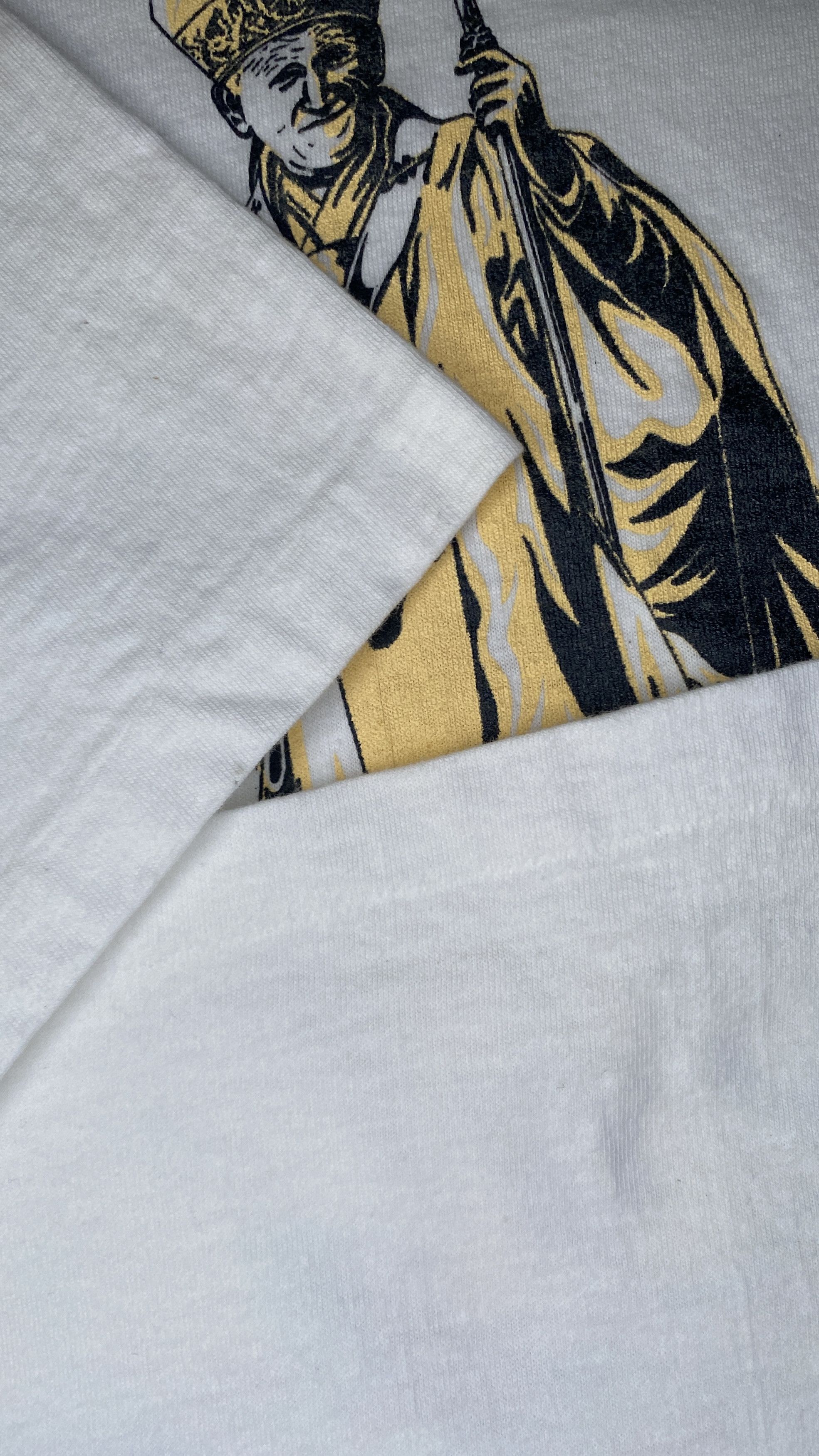 Vintage Vintage 1987 Pope John Paul II USA Tour T-Shirt Size US L / EU 52-54 / 3 - 7 Thumbnail