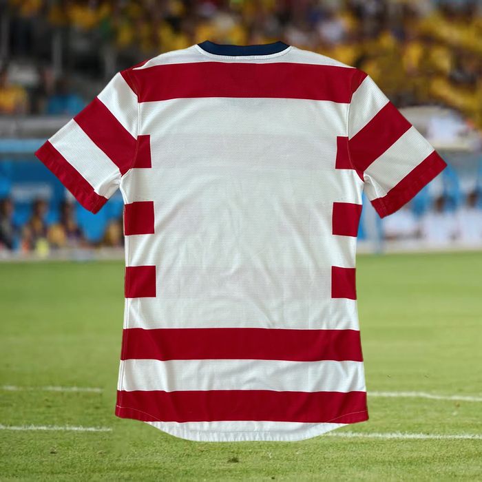 Nike USA 2012/13 Player Issue 'Waldo' Home Soccer Jersey Grailed