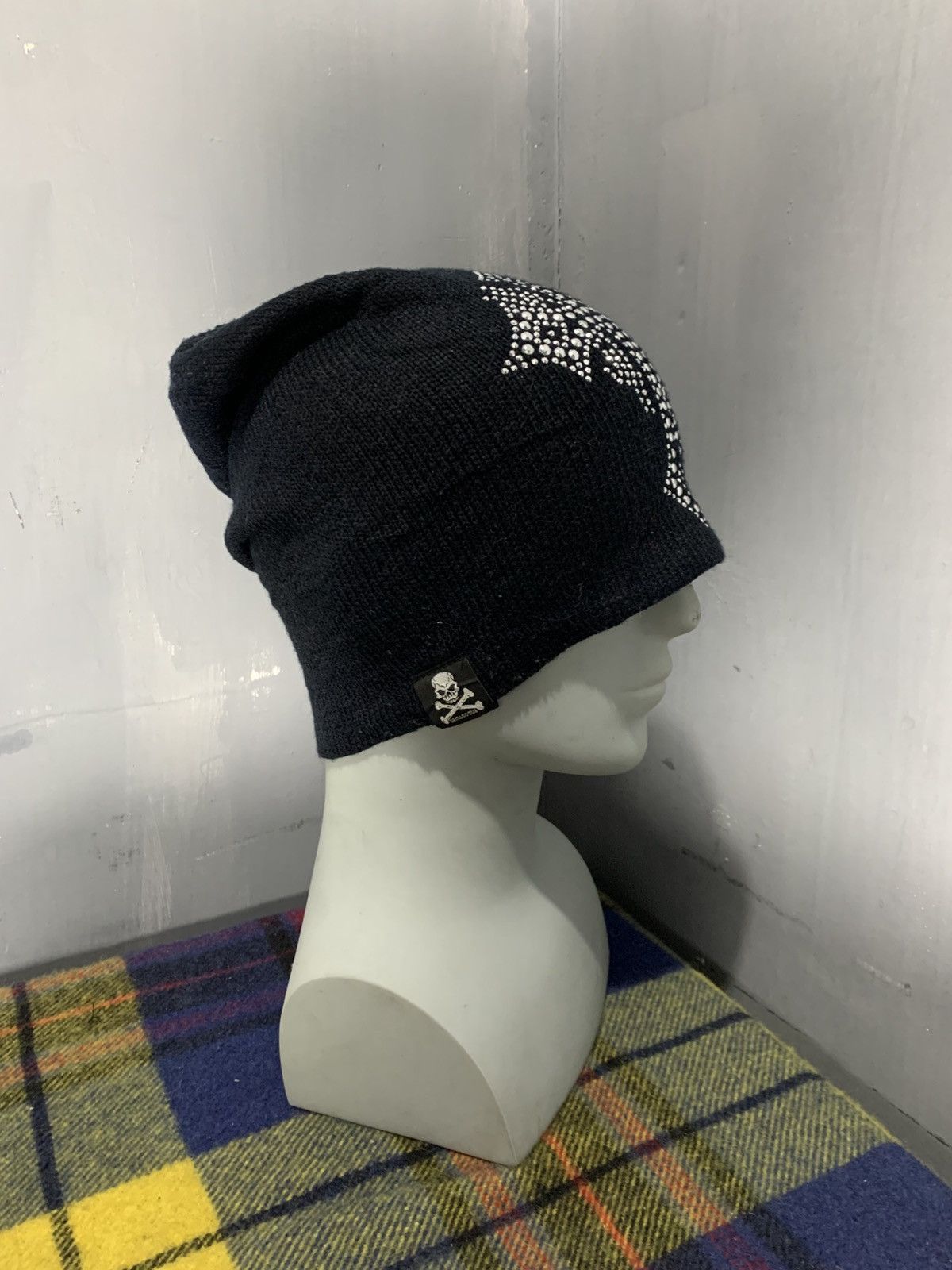 Japanese Brand Japanese cross punk bondage style beanie hats rare Size ONE SIZE - 3 Thumbnail