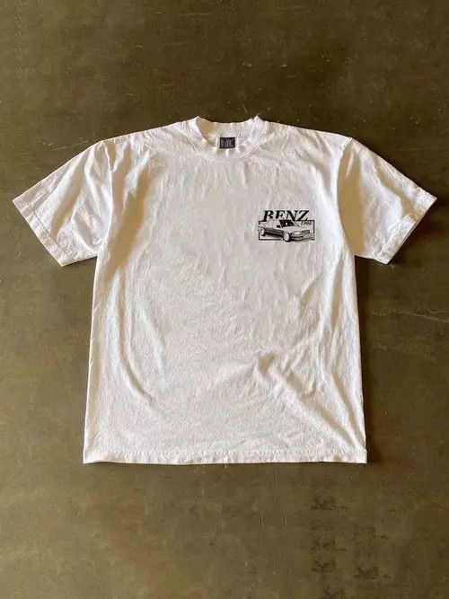 Japanese Brand Kahori x Shii Street washed retro car print cotton t-shirt Size US M / EU 48-50 / 2 - 6 Thumbnail