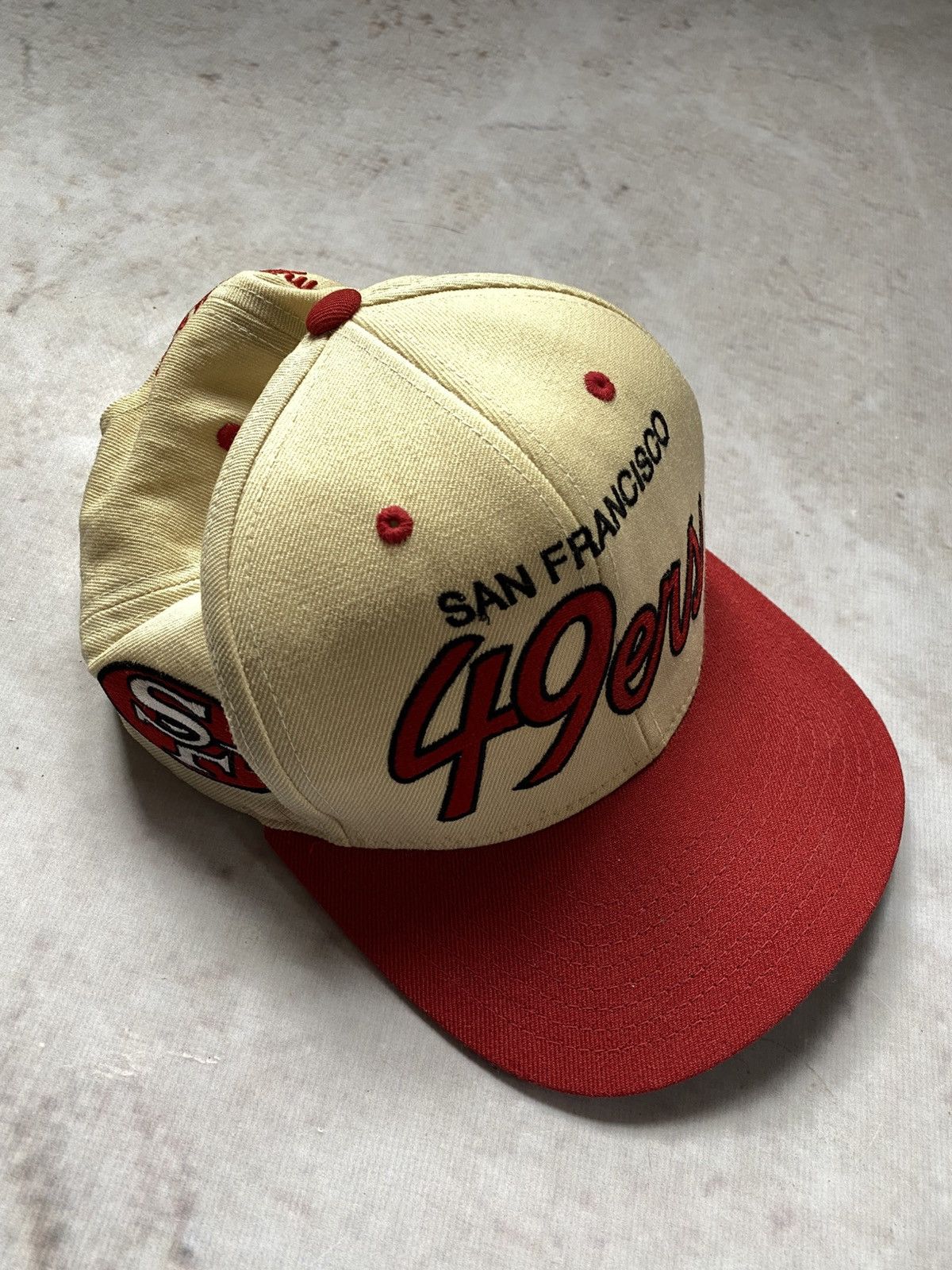 Hat Club × Mitchell & Ness × NFL Mitchell & Ness NFL Vintage San Francisco 49Ers Hat Size ONE SIZE - 1 Thumbnail