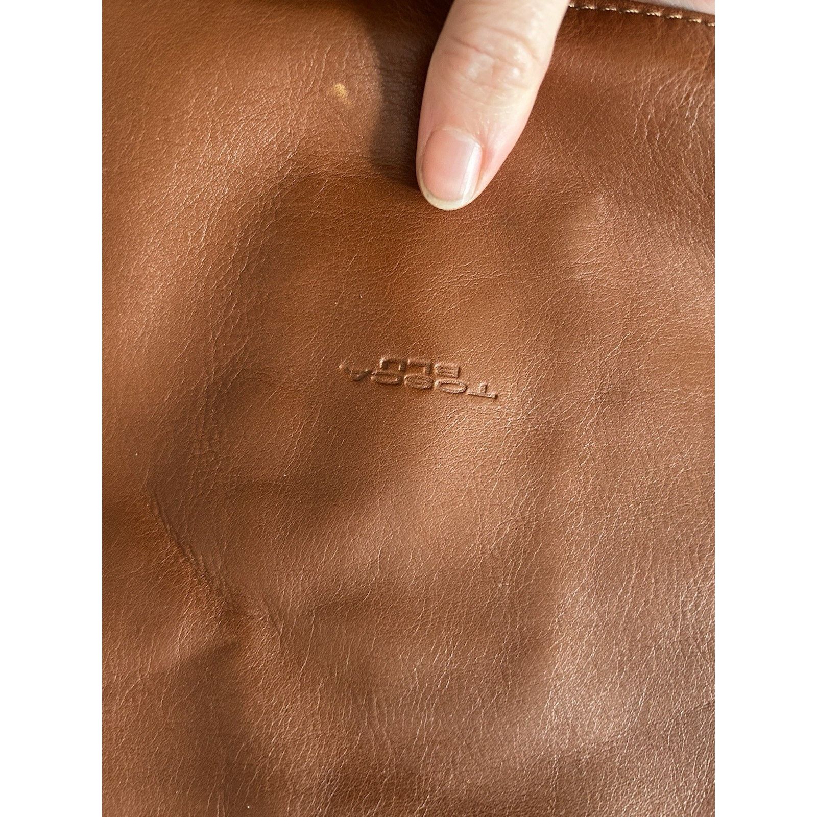 & Other Stories Tosca Blu Italian Brown Leather Hobo Bag with Silver-Toned Size ONE SIZE - 2 Thumbnail