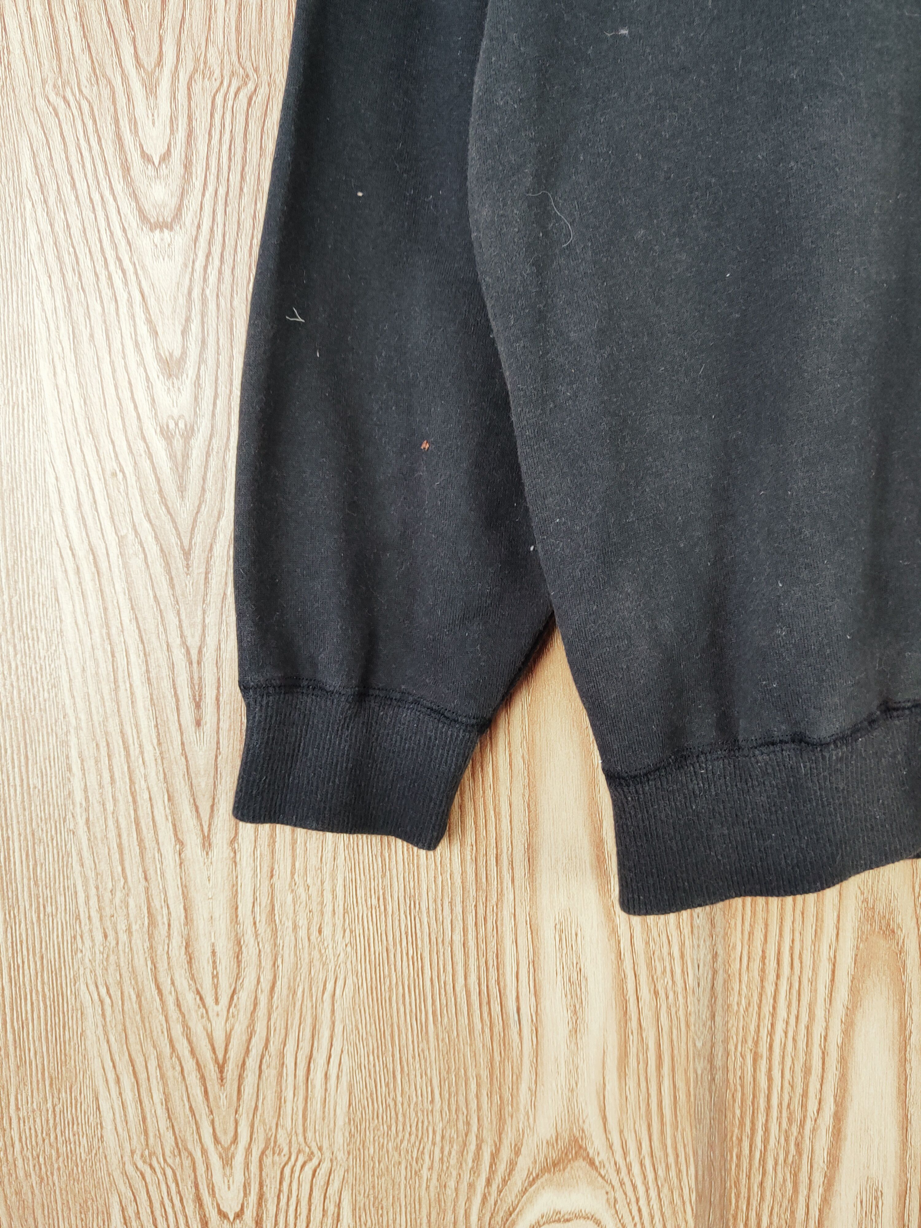 Japanese Brand × Vintage Rare 💥 ValenzaPo Black Sweatshirts Size US L / EU 52-54 / 3 - 4 Thumbnail