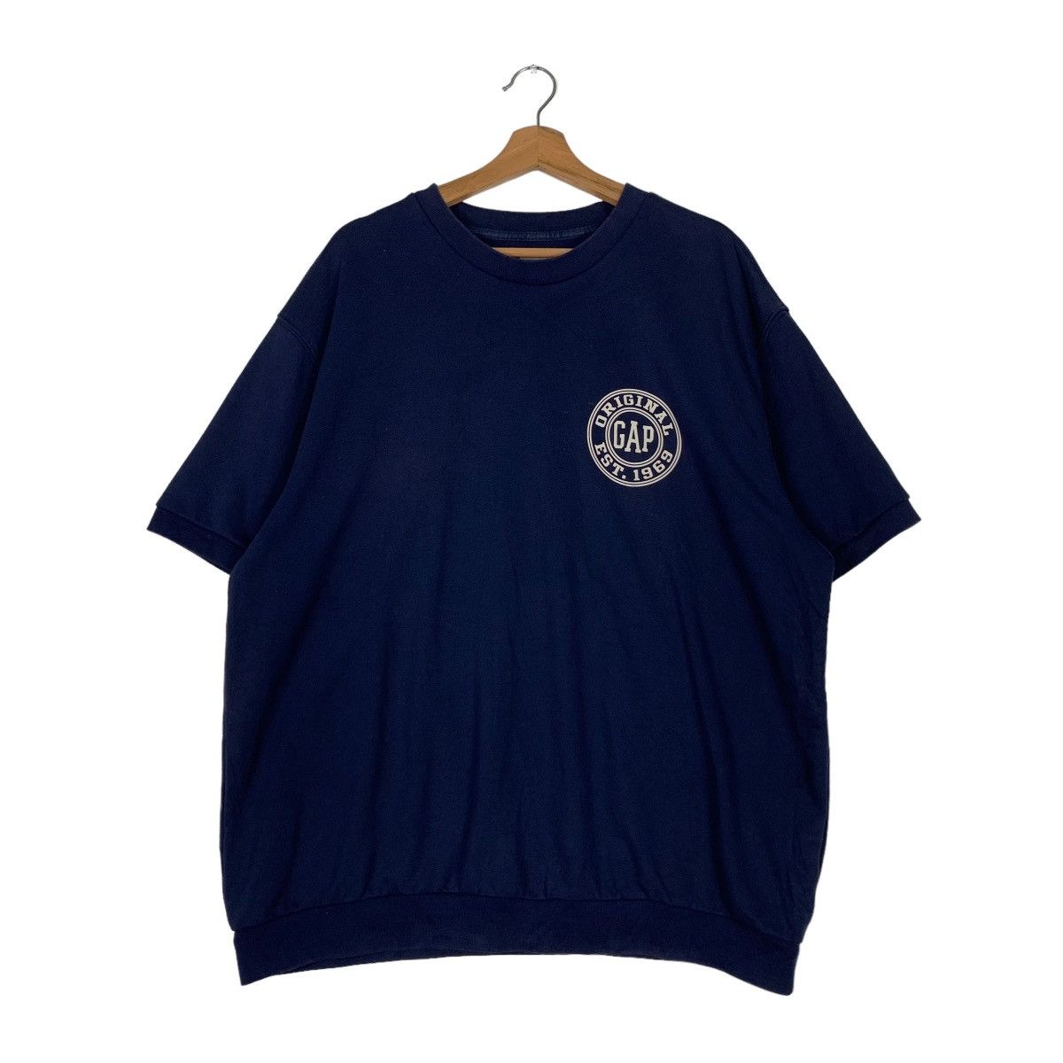 Gap GAP ORIGINAL Big Logo Short Sleeve Sweatshirts #0785-C36 Size US XL / EU 56 / 4 - 3 Thumbnail