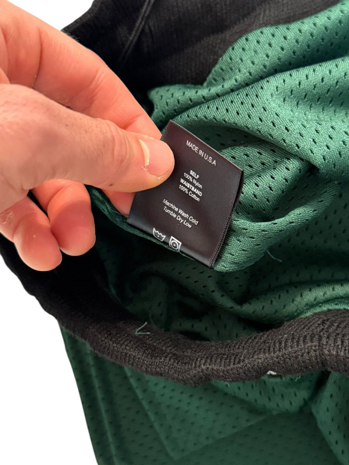Rhude XXL Green Mesh Basket Shorts Size US 36 / EU 52 - 8 Thumbnail