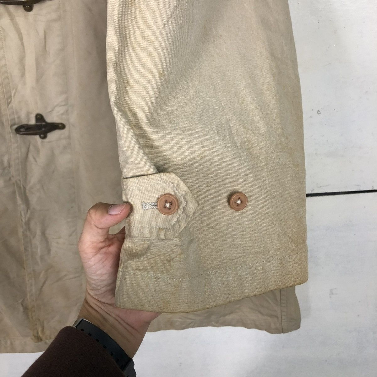 Karl Helmut 🔥VINTAGE CHORE JACKET DETROIT DUCK CANVAS KARL HELMUT Size US M / EU 48-50 / 2 - 19 Thumbnail