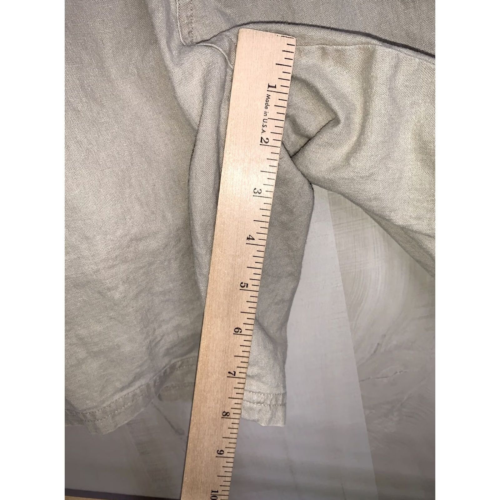 Bugle Boy VINTAGE Bugle Boy Khaki Pleated Front Mens Shorts Size 40 Beige 90s Chino Size US 40 / EU 56 - 3 Thumbnail