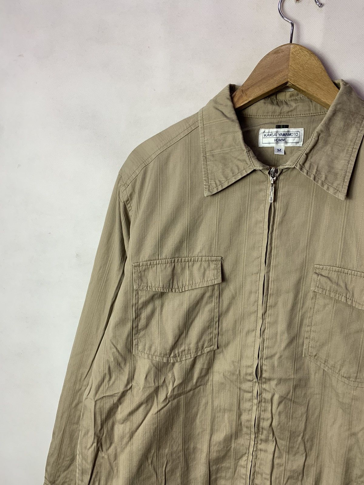 Kansai Yamamoto Steals! Kansai Yamamoto Homme Double Pocket Light Jacket Size US M / EU 48-50 / 2 - 2 Thumbnail