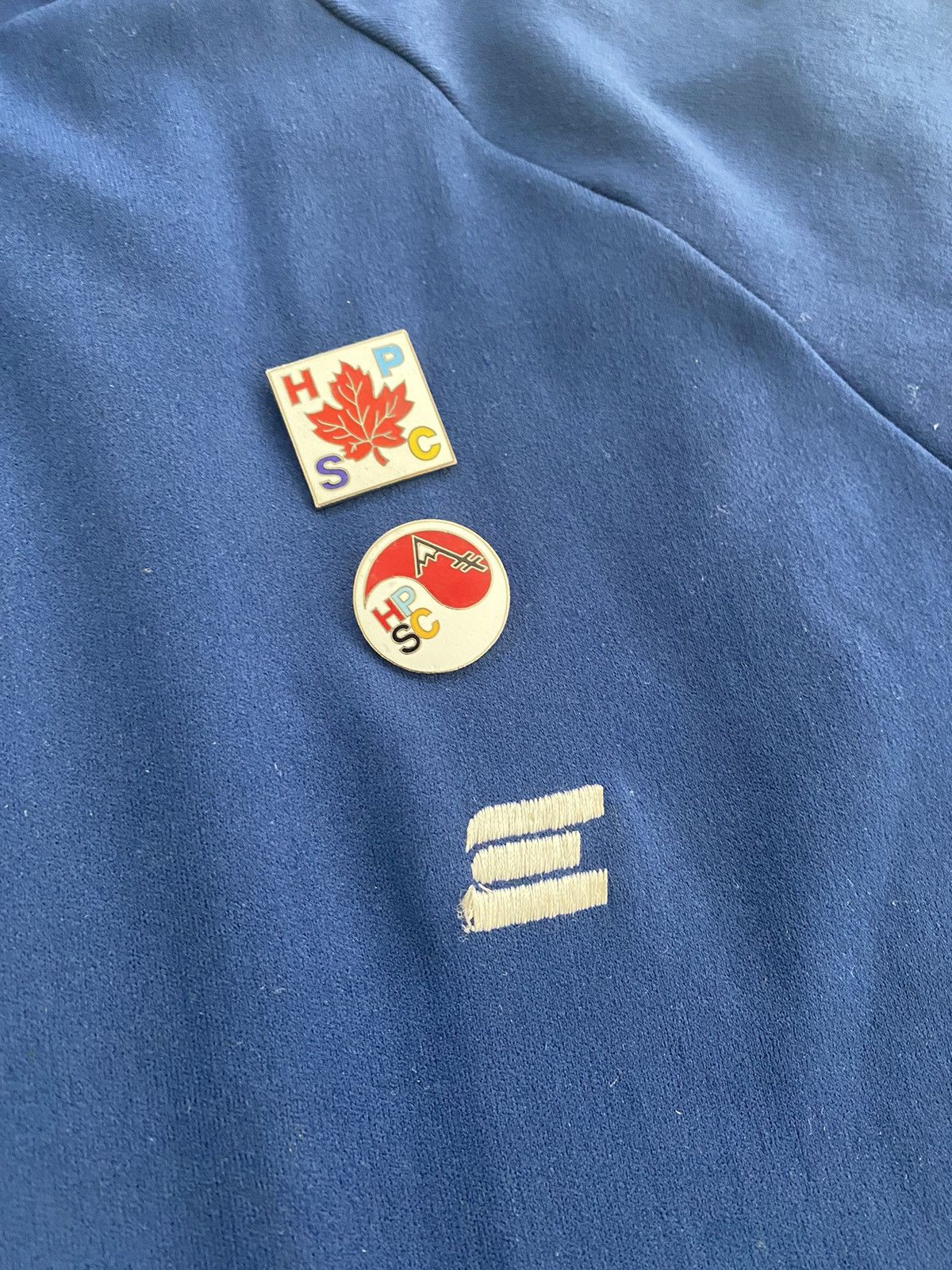 Vintage Vintage 70s Y2K Rare Skiing Pins Zip Up S Size US S / EU 44-46 / 1 - 5 Thumbnail