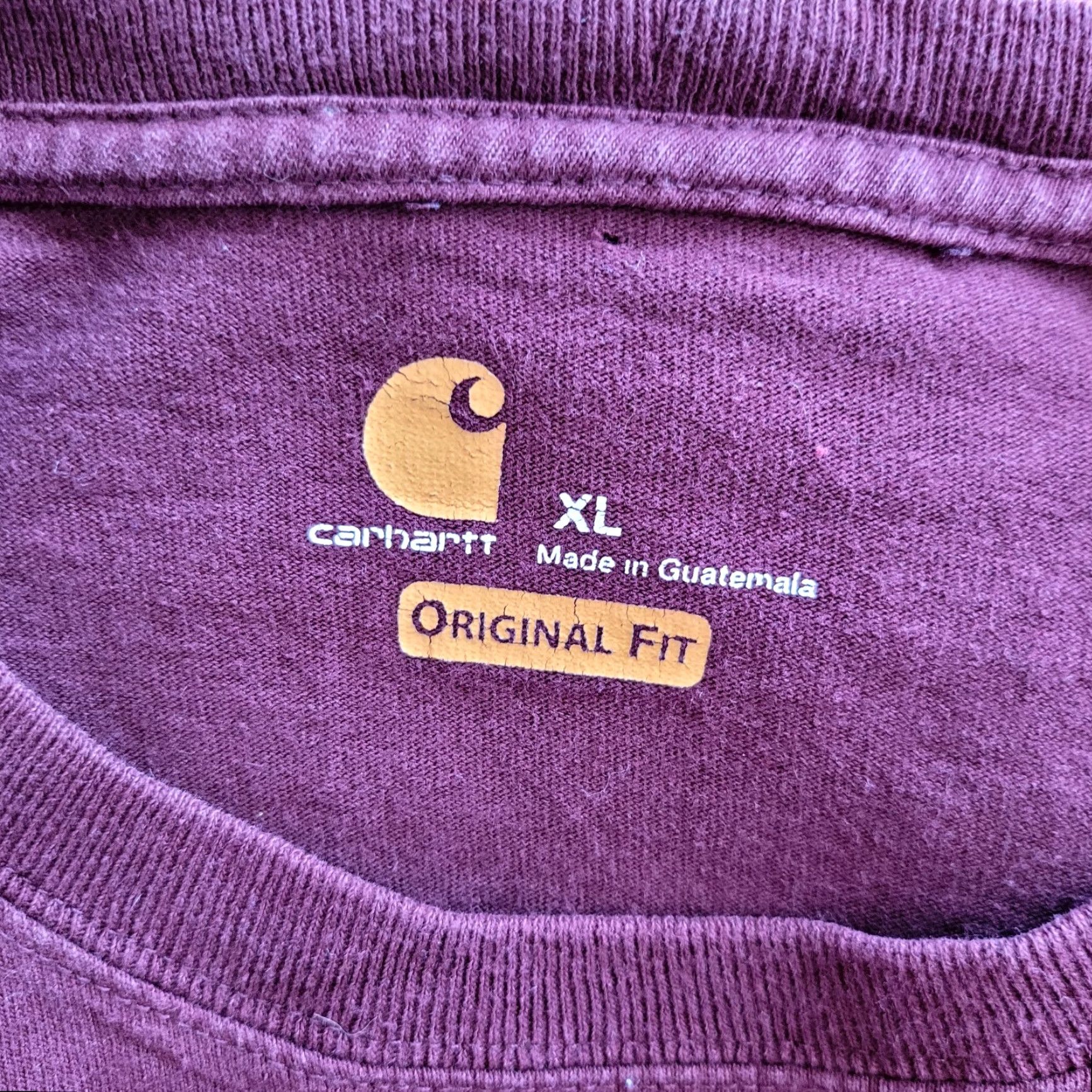 Carhartt Carhartt Long-Sleeve T-Shirt | Carhartt | T-Shirt | Men | XL | maroon | 100% Cotton | Original Fit Size US XL / EU 56 / 4 - 5 Thumbnail