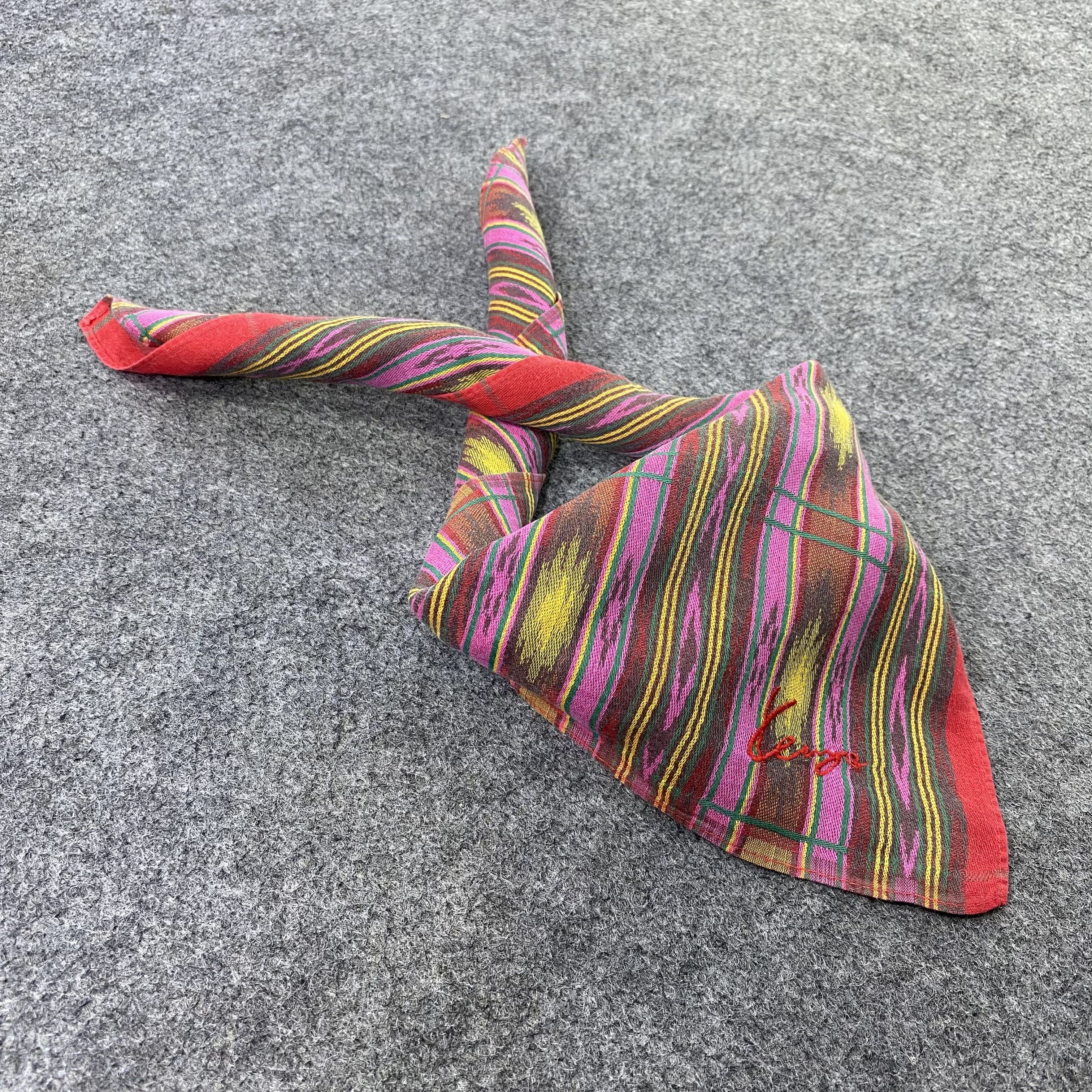 Kenzo Kenzo Handkerchief Neckerchief Bandana-B1589 Size ONE SIZE - 1 Thumbnail