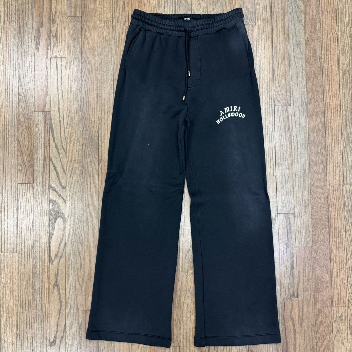 Amiri Amiri Hollywood Sweatpant Black Size US 32 / EU 48 - 2 Thumbnail