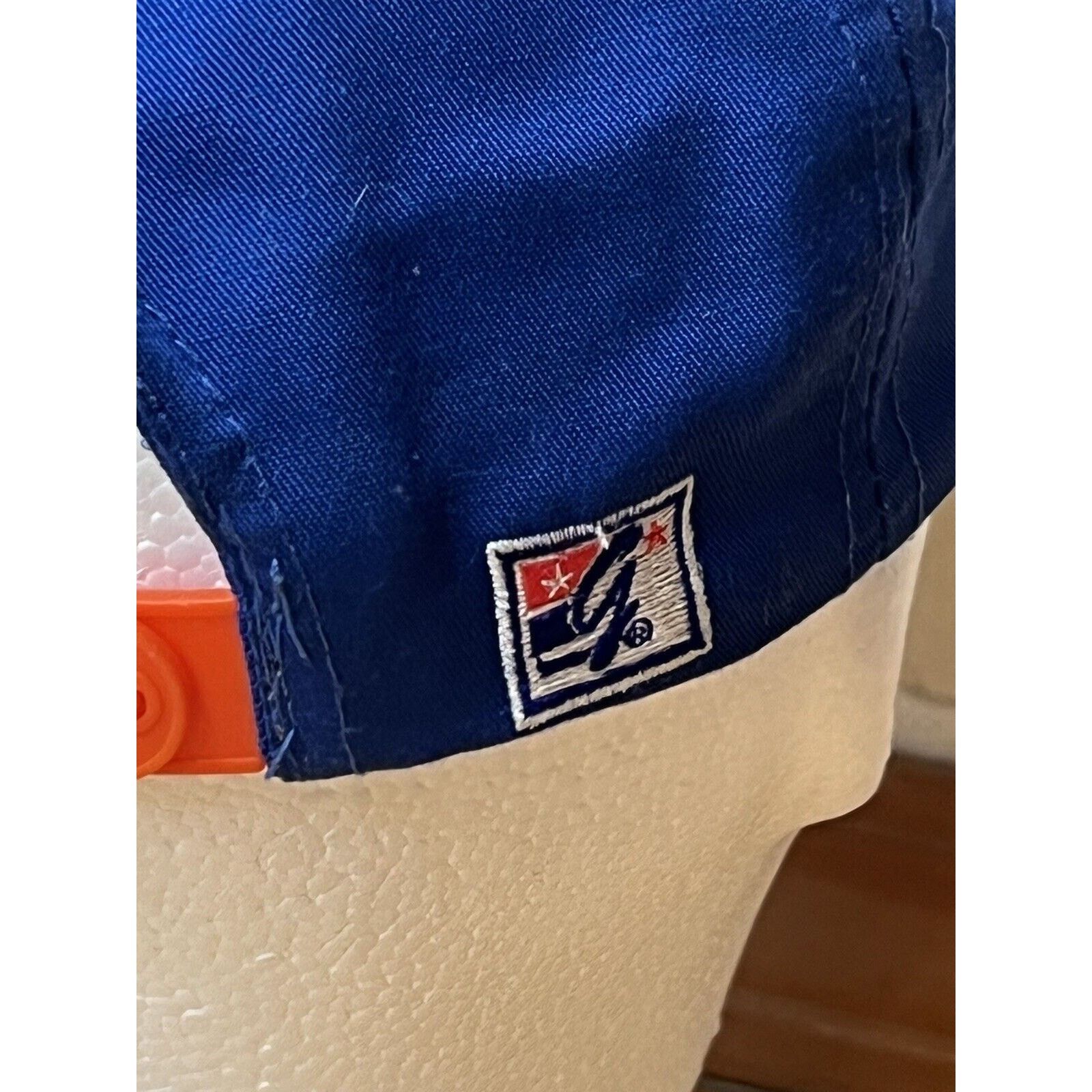 The Game The Game Denver Broncos NFL Blue Orange Snapback Hat Cap Size ONE SIZE - 3 Thumbnail