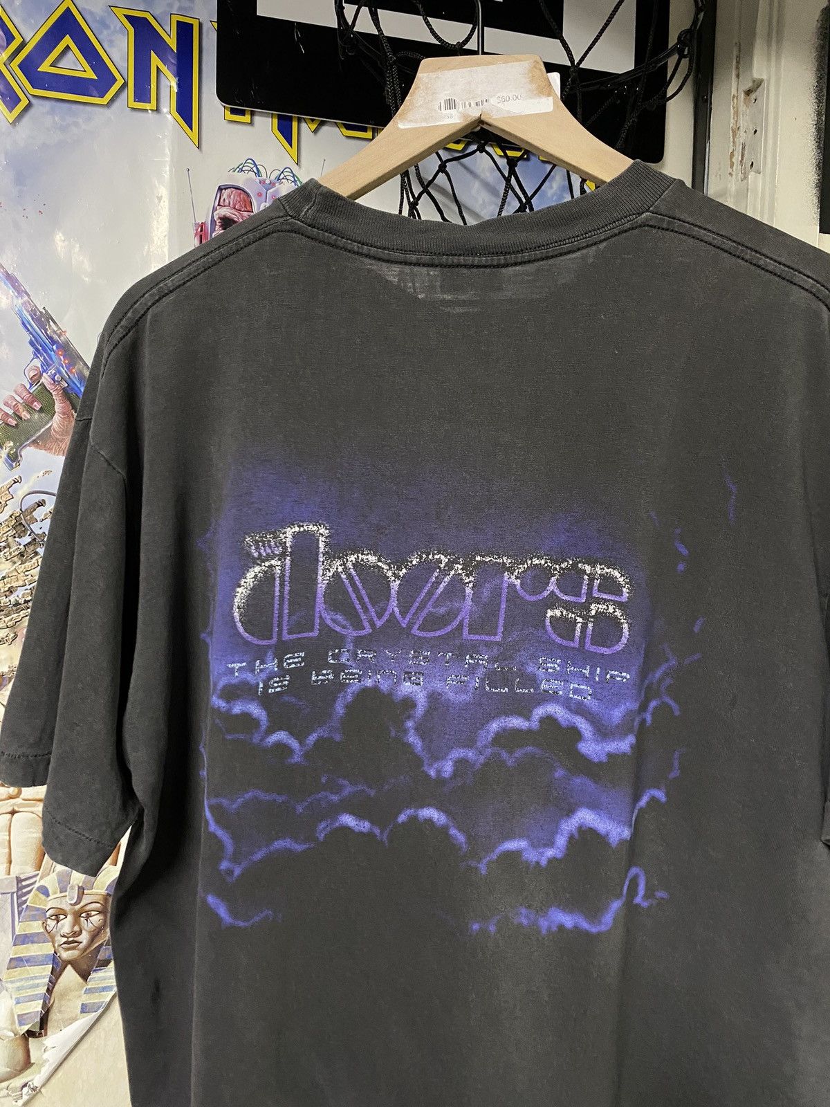 Band Tees Vintage 90’s The Doors Jim Morrison Band Tee Shirt Large Size US L / EU 52-54 / 3 - 5 Thumbnail