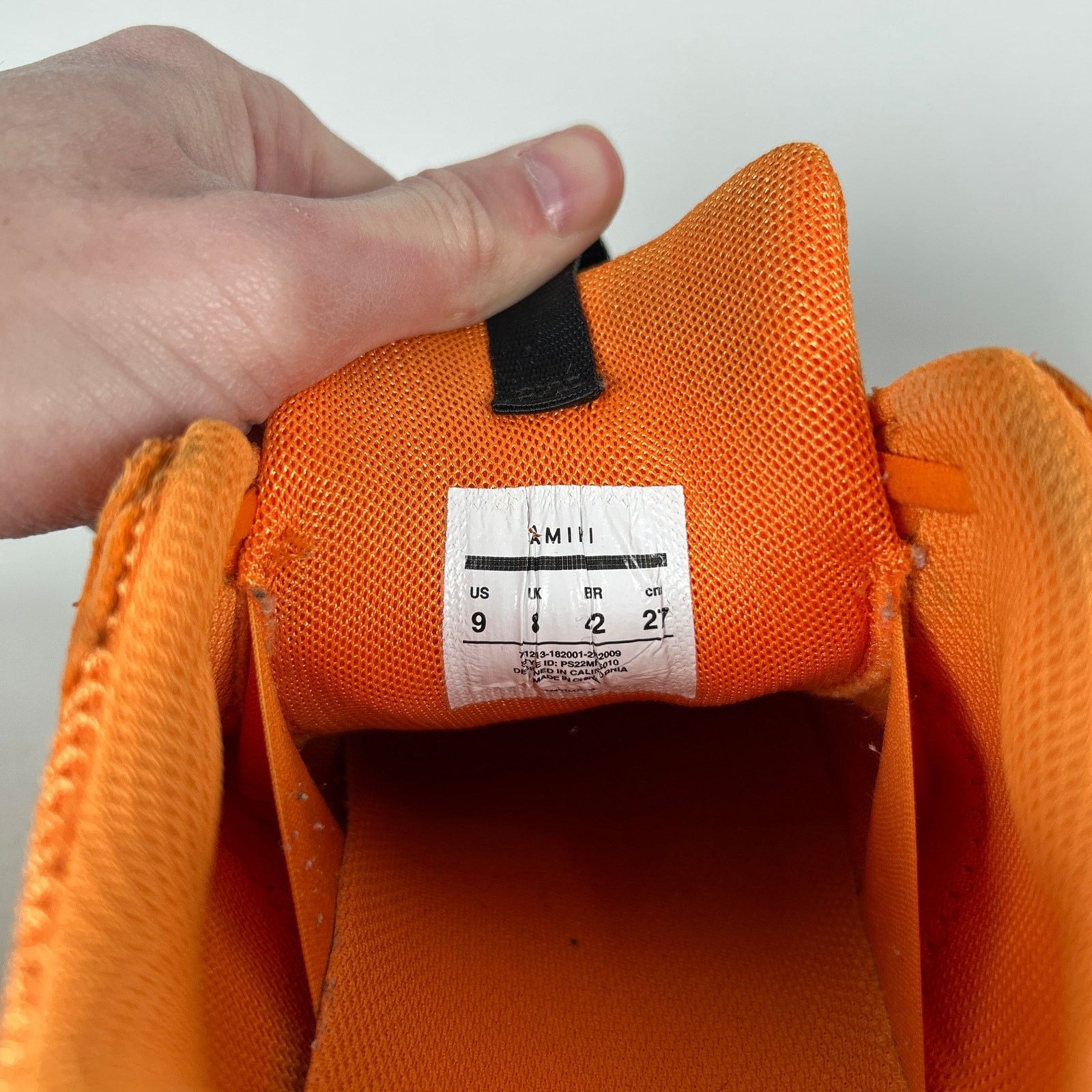 Amiri Amiri Orange Bone Runner Size 42 Size US 9 / EU 42 - 5 Thumbnail